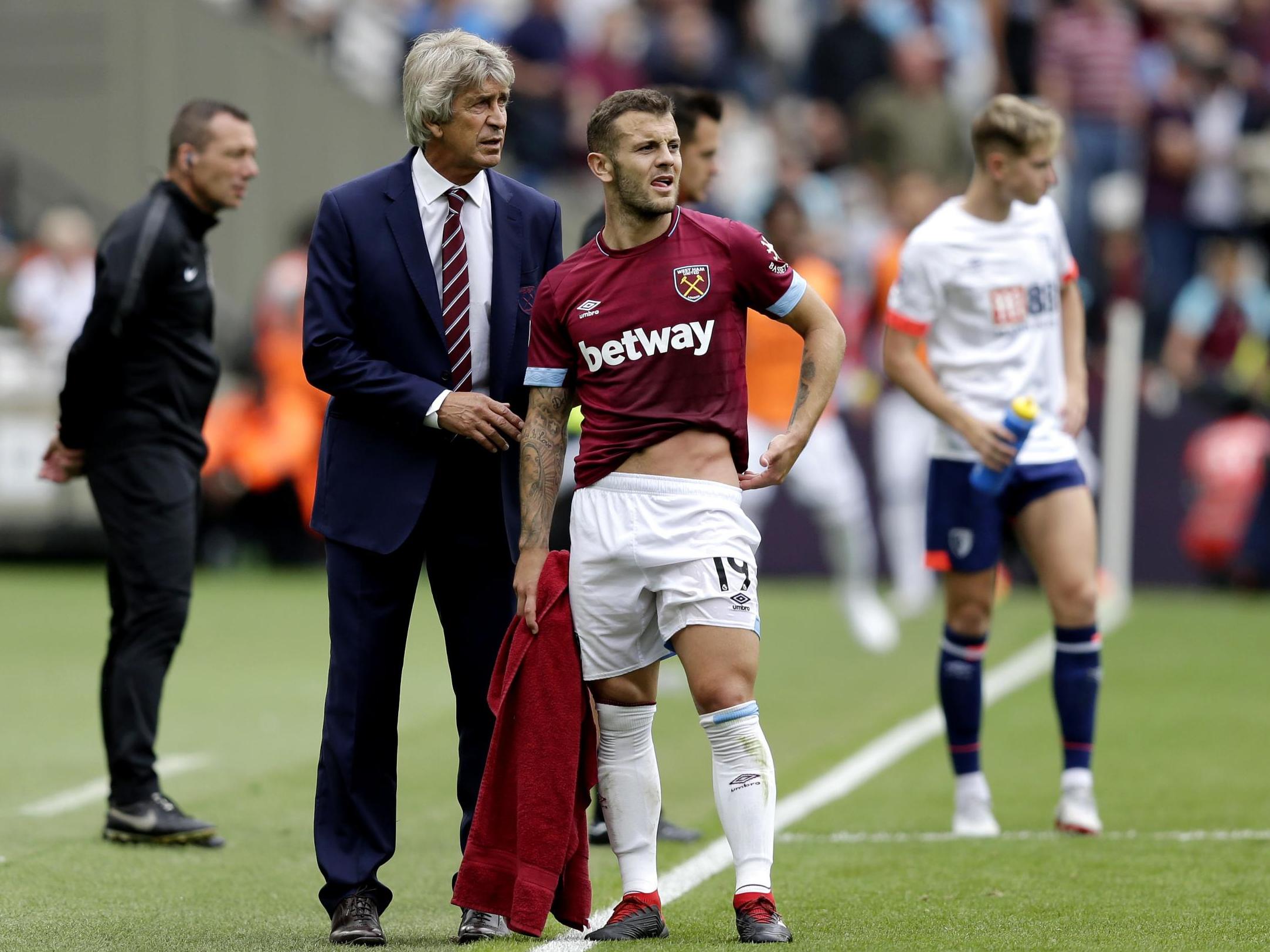 Wilshere has struggled in his first two games at West Ham