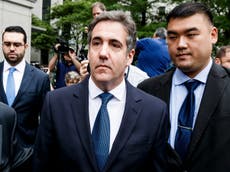 Michael Cohen claims Trump watched ‘with delight’ during sex act performance in Vegas