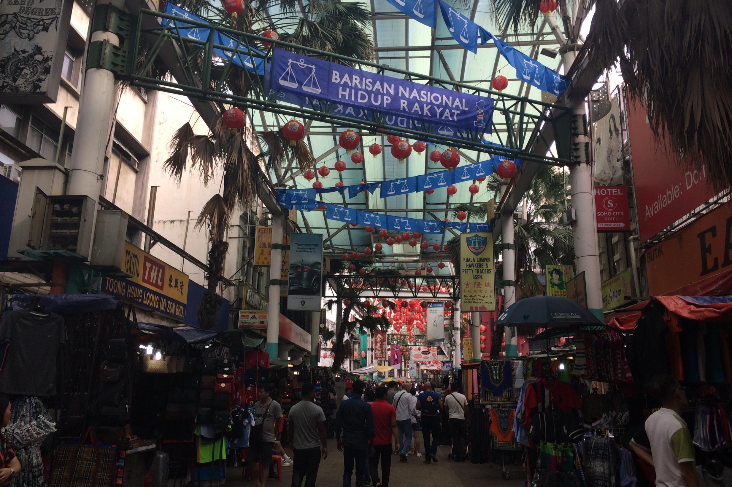 Petaling Street has an extensive covered market