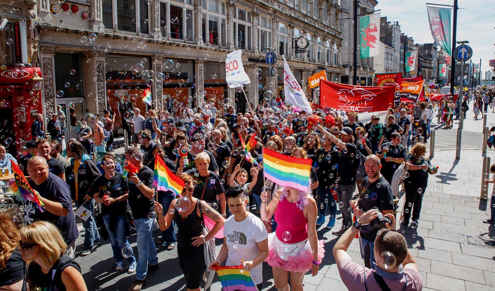 Pride Cymru will take place on the City Hall Lawns (Pride Cymru)