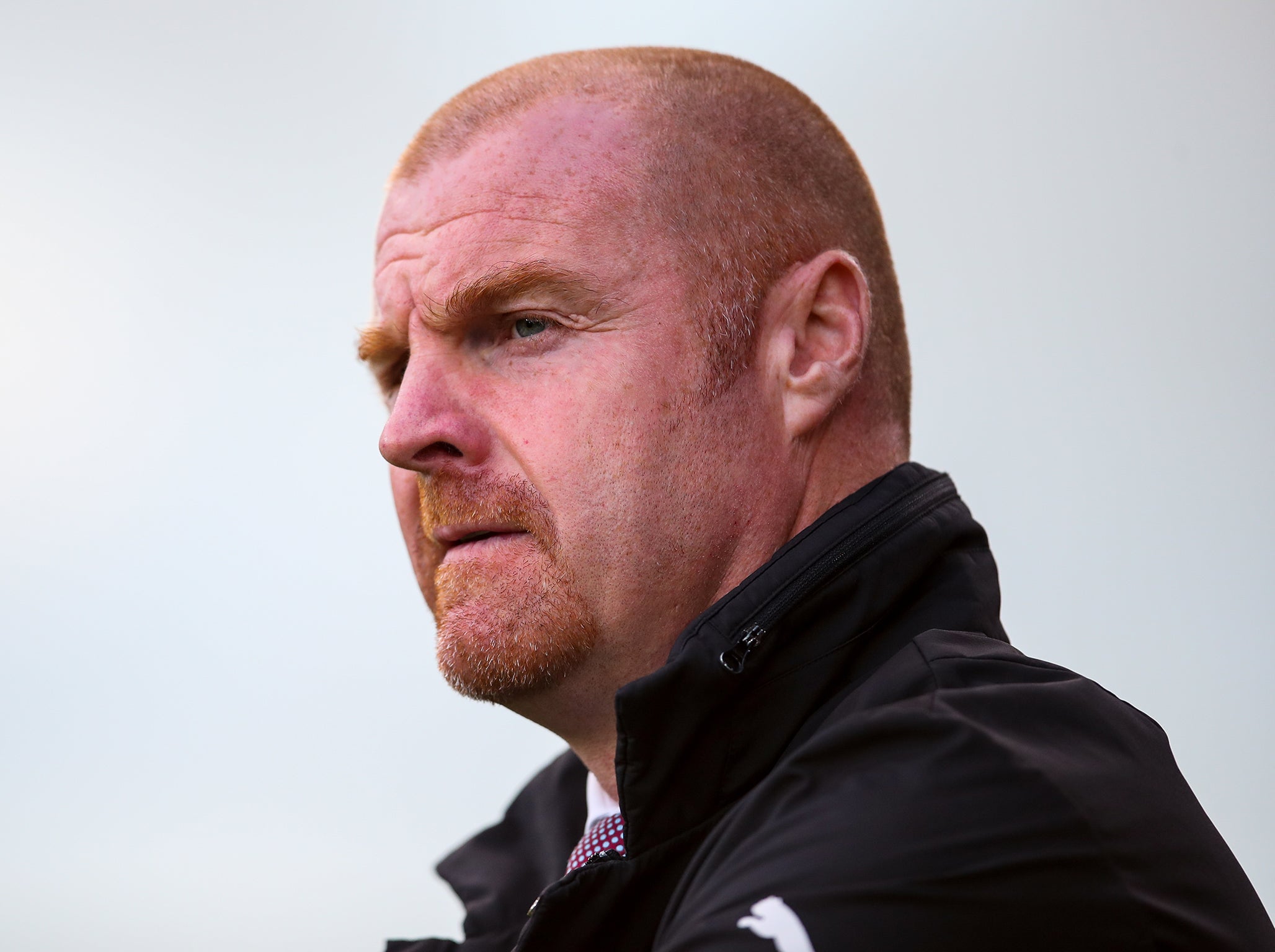 Sean Dyche isn't too impressed with the surface