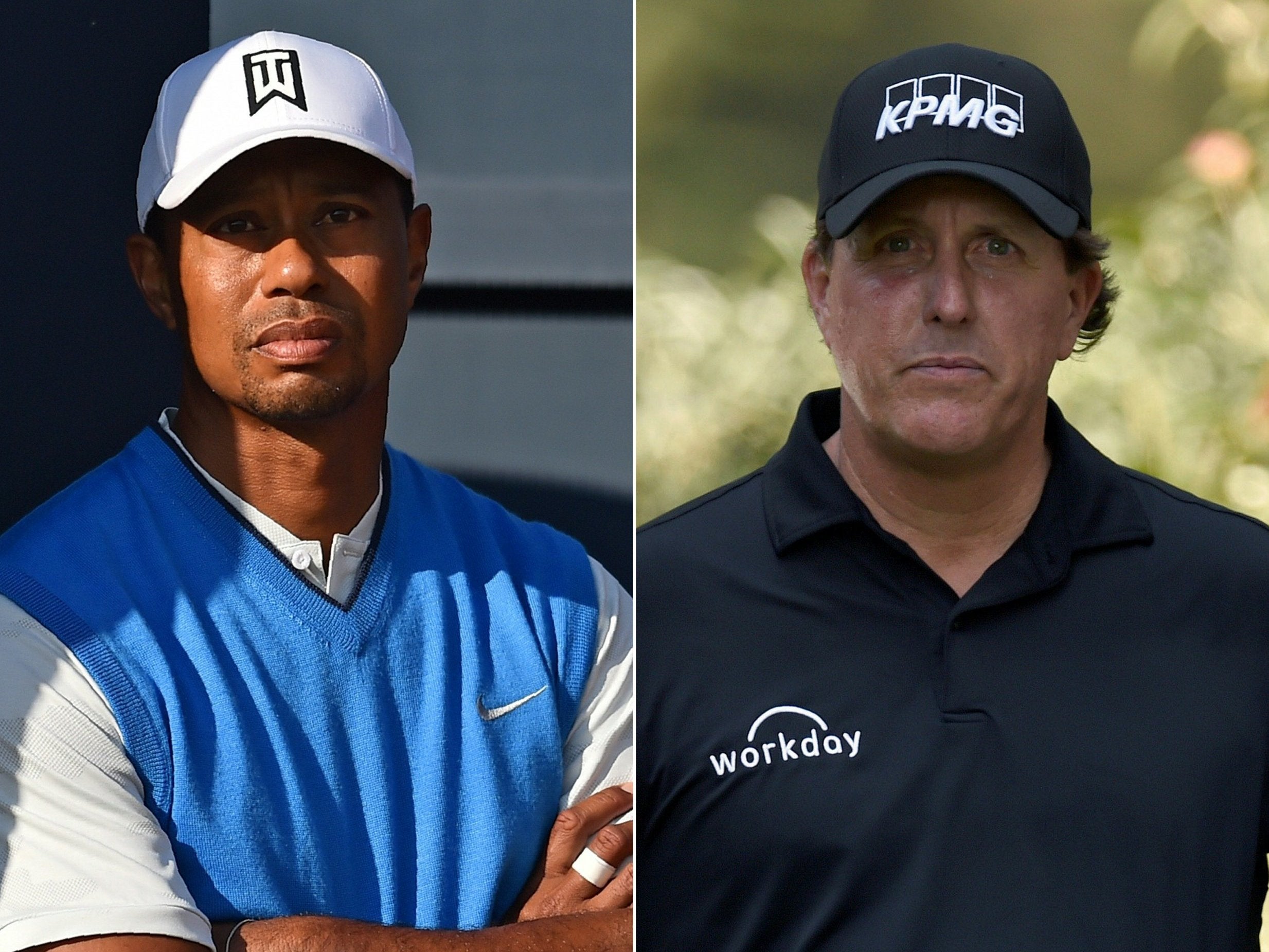 Woods and Mickelson will face each other in a one-off head-to-head match