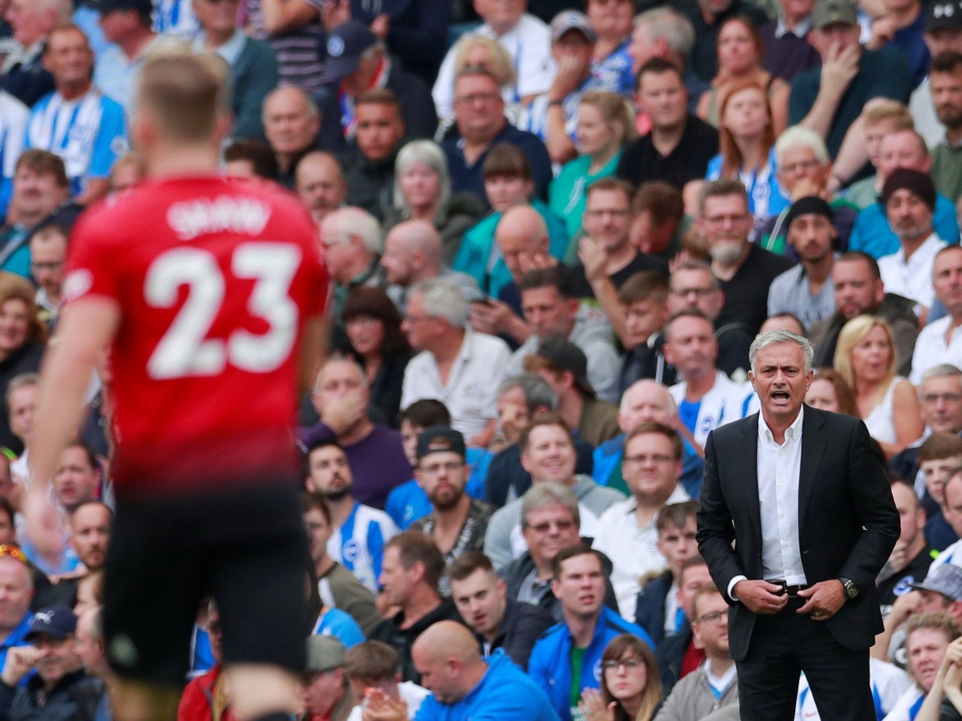 Mourinho was powerless to stop defeat at Brighton