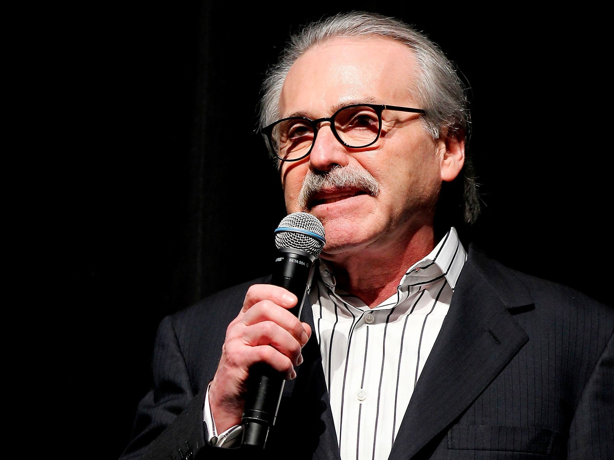 American Media Inc CEO David Pecker spoke with prosecutors about Donald Trump's alleged "hush money" payments.