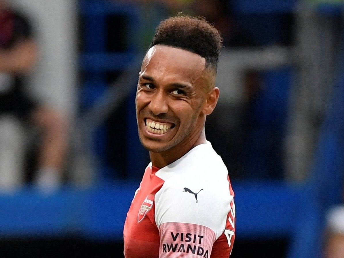 Aubameyang has endured a difficult start to the season