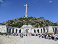 Franco's family 'won't leave his remains in hands of Spain government' after he is dug up from mausoleum