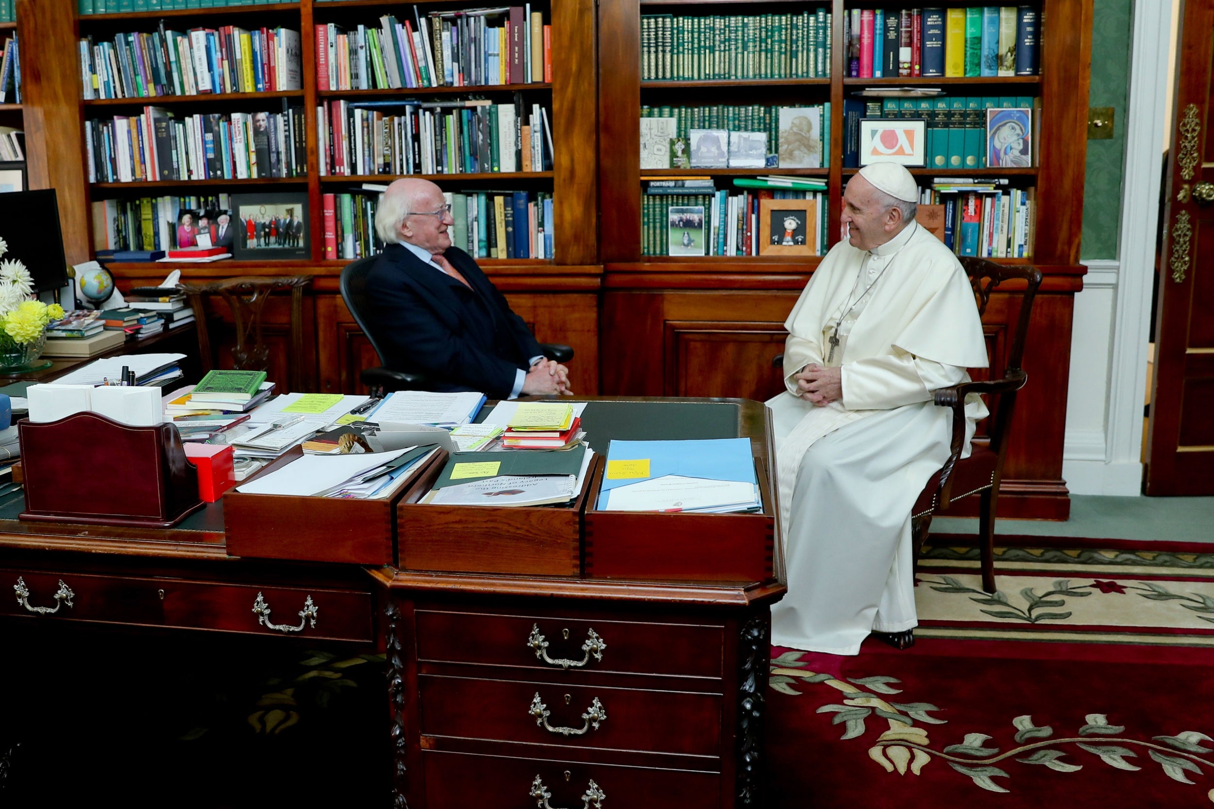 The shadow of past crimes committed in the church’s name still falls on the nation’s present