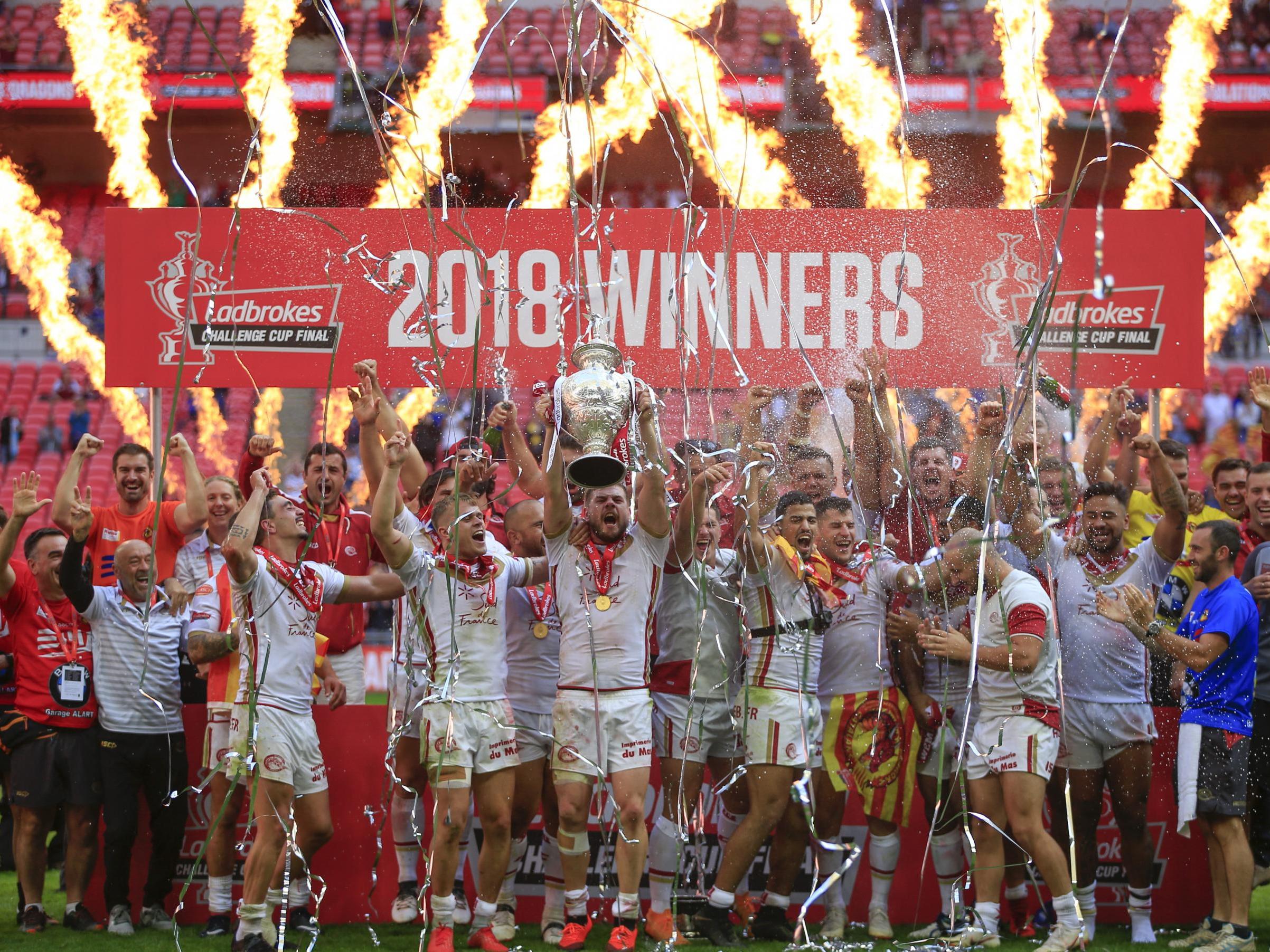 Catalans made history on Saturday as the first non-British side to win the Challenge Cup