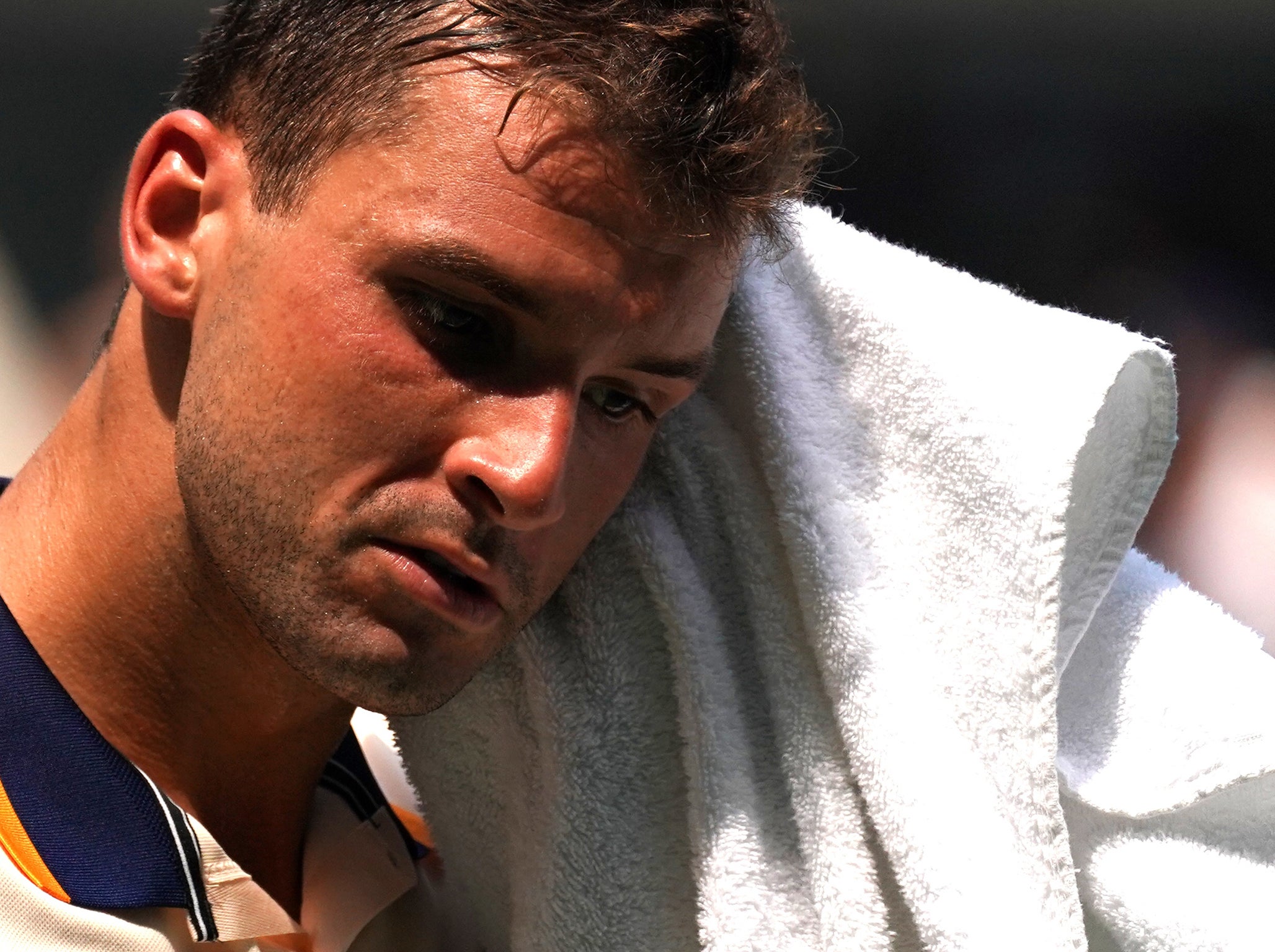 Grigor Dimitrov fell at the first hurdle