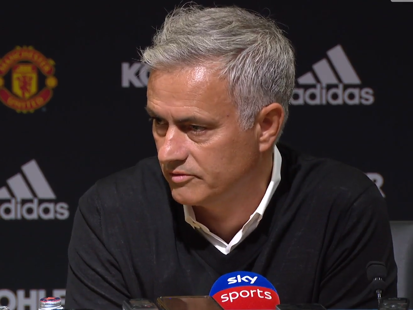 Mourinho's post-match press conference was a spiky affair