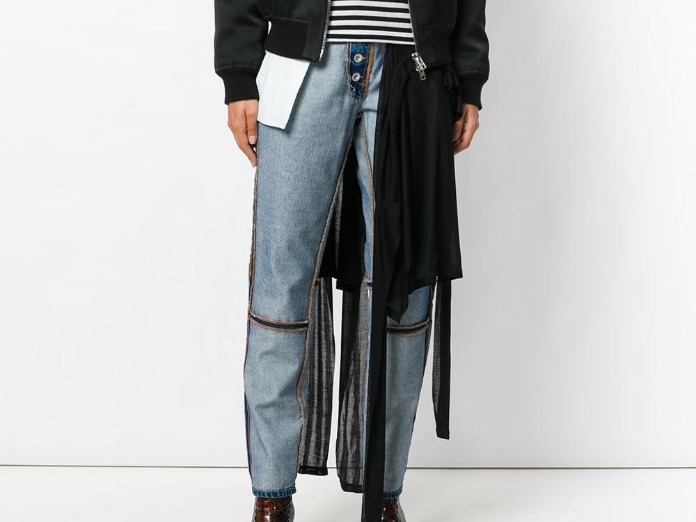 Unravel Project, Inside-Out Effect Jeans, £368, Farfetch (Farfetch)