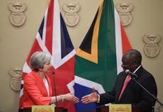 Theresa May seems to have forgotten the ANC’s position on Israel and Palestine during her visit to South Africa