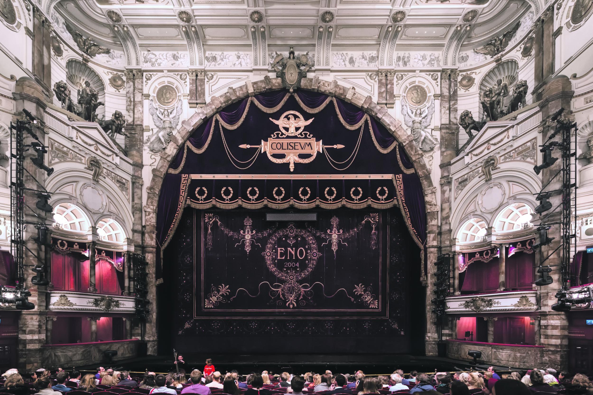 Interior of the London Coliseum