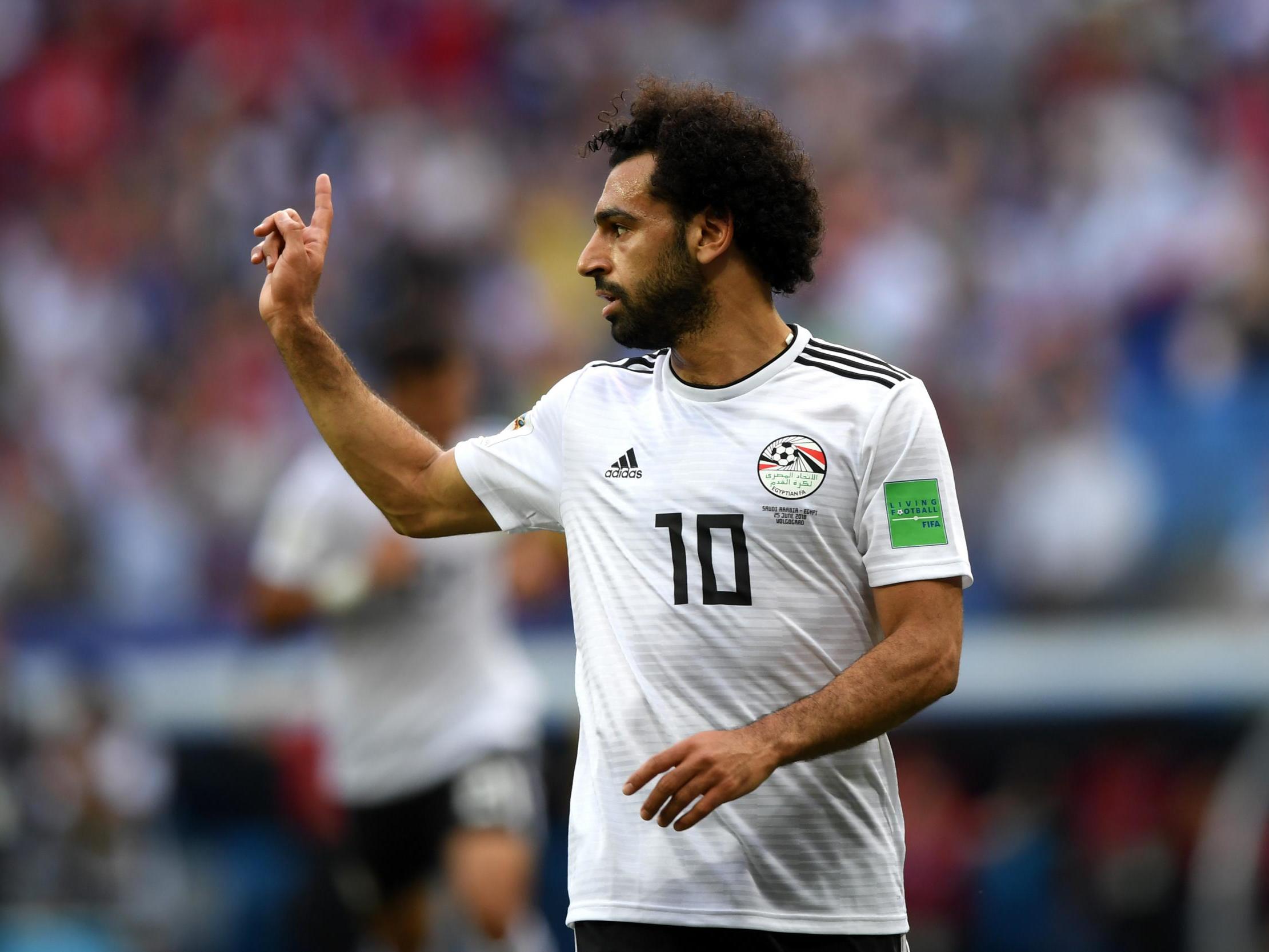 Salah remains in a public spat with the Egyptian FA