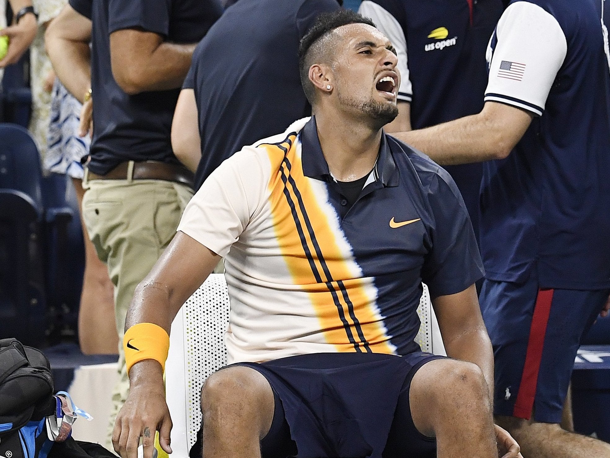 Kyrgios is in favour of a regular heat rule to protect players' well-being