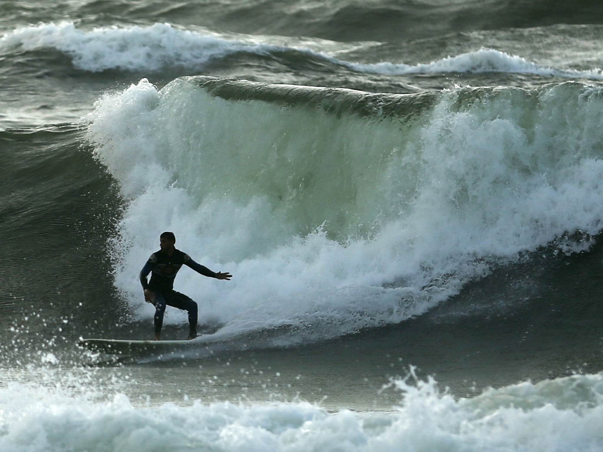 It turns out Gaza has pretty good waves