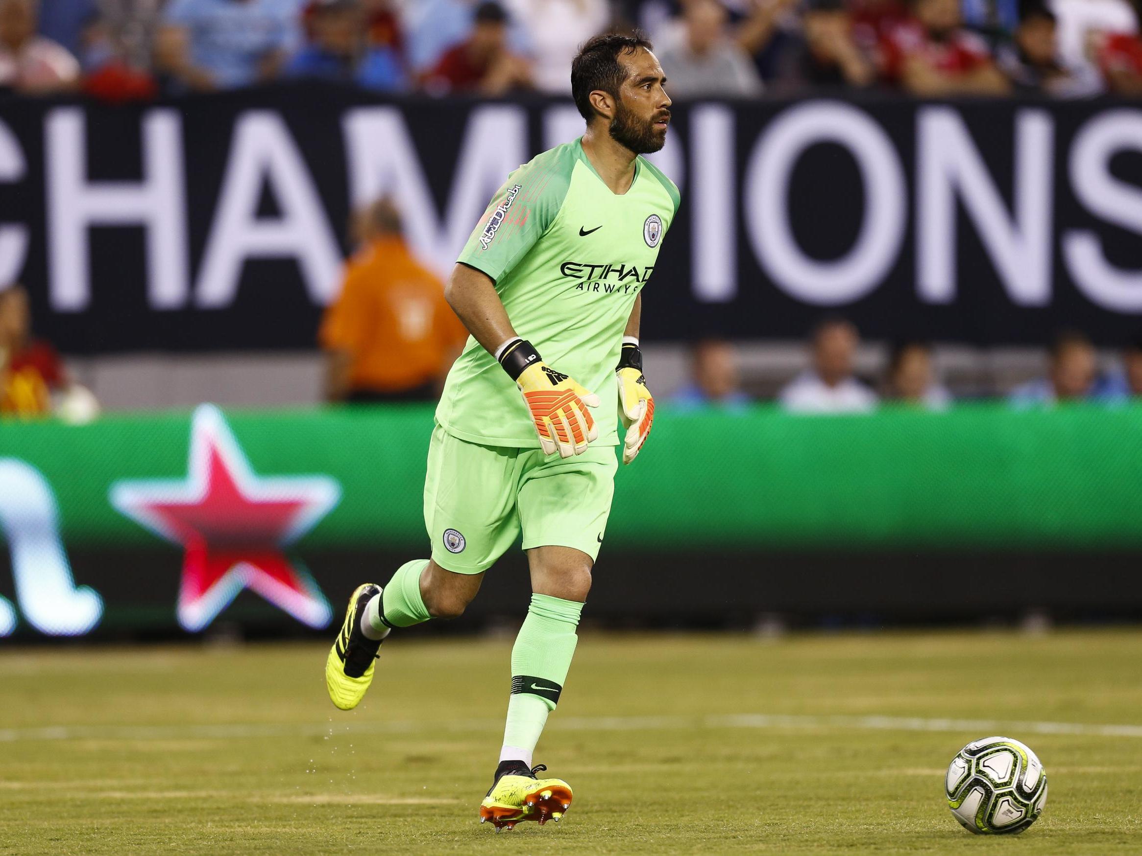 Despite playing for Barcelona between 2014 and 2016, Real Madrid have wished Bravo a “speedy recovery”