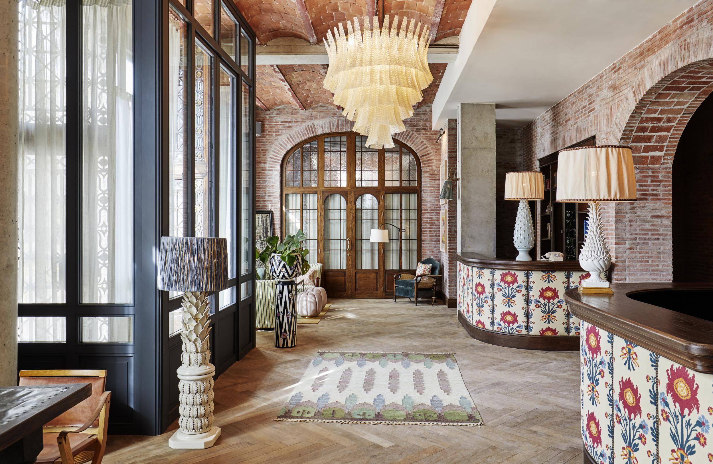 The opulent interior of Soho House