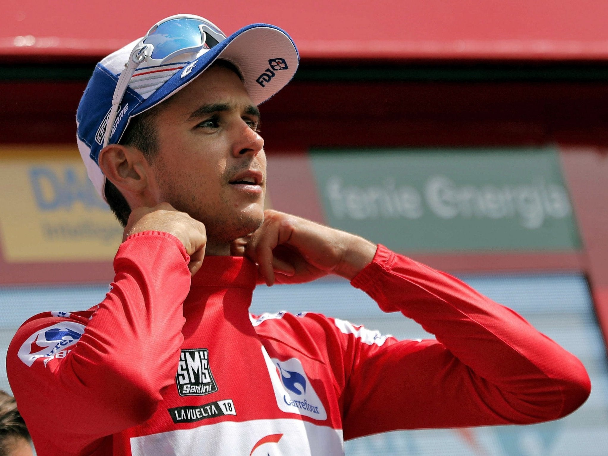 French rider Rudy Molard retained the red jersey