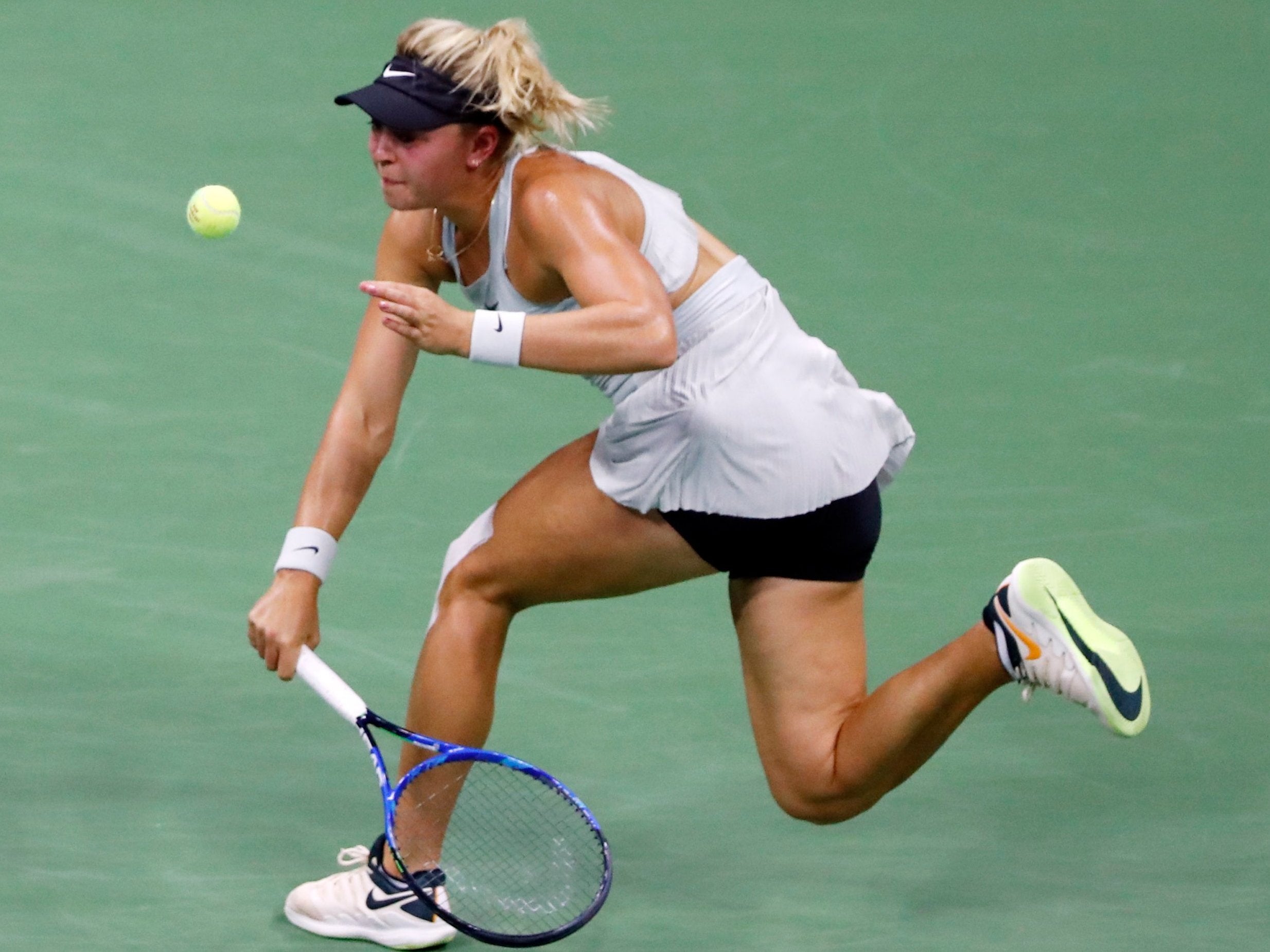 Carina Witthöft had no answer for Williams in their second-round encounter