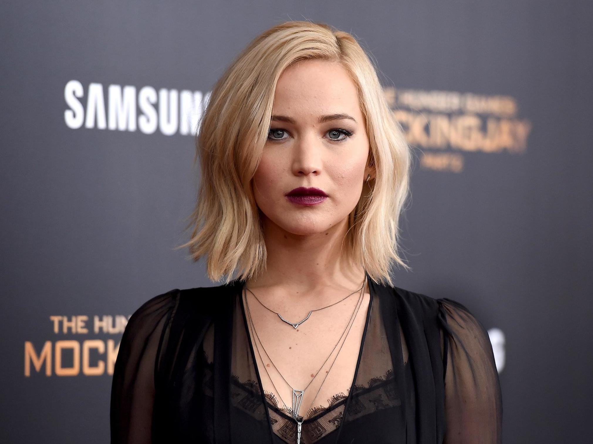 Jennifer Lawrence condemned the producer’s ‘predatory tactics and lies’ (Getty)