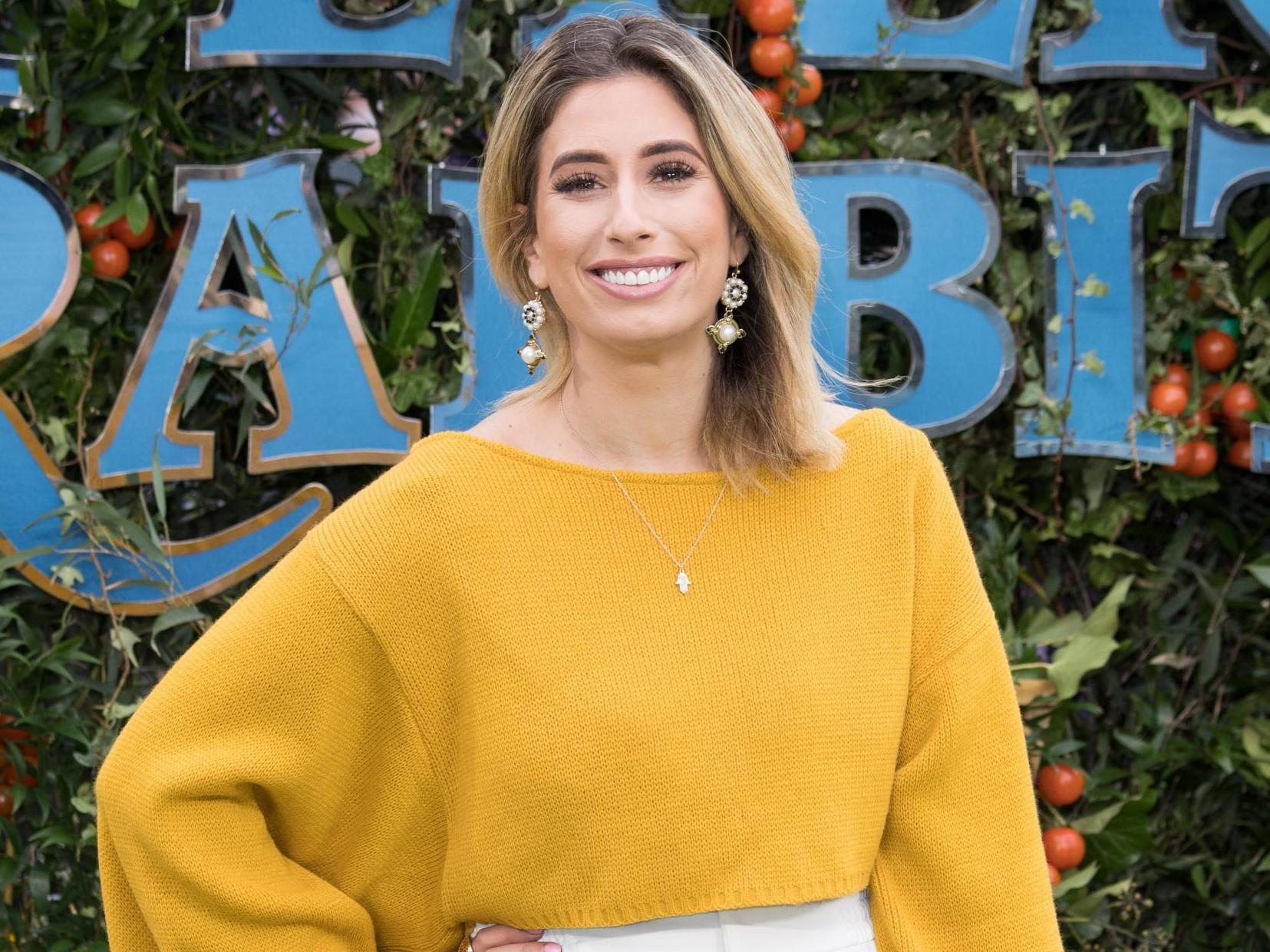 Stacey Solomon has criticised a magazine on Twitter for calling her “boring” and “desperate” on its cover (Getty)