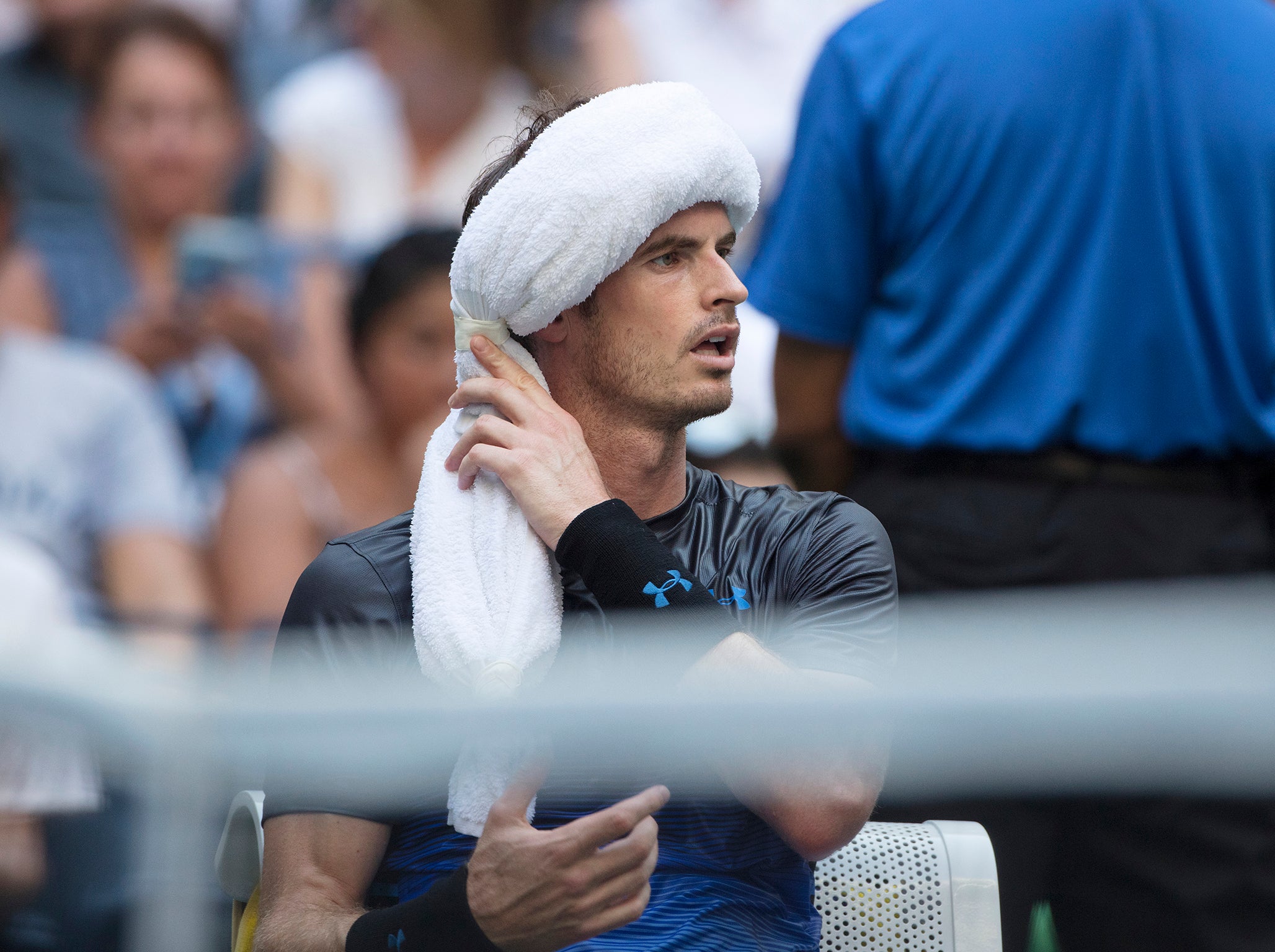 Andy Murray is out of the US Open