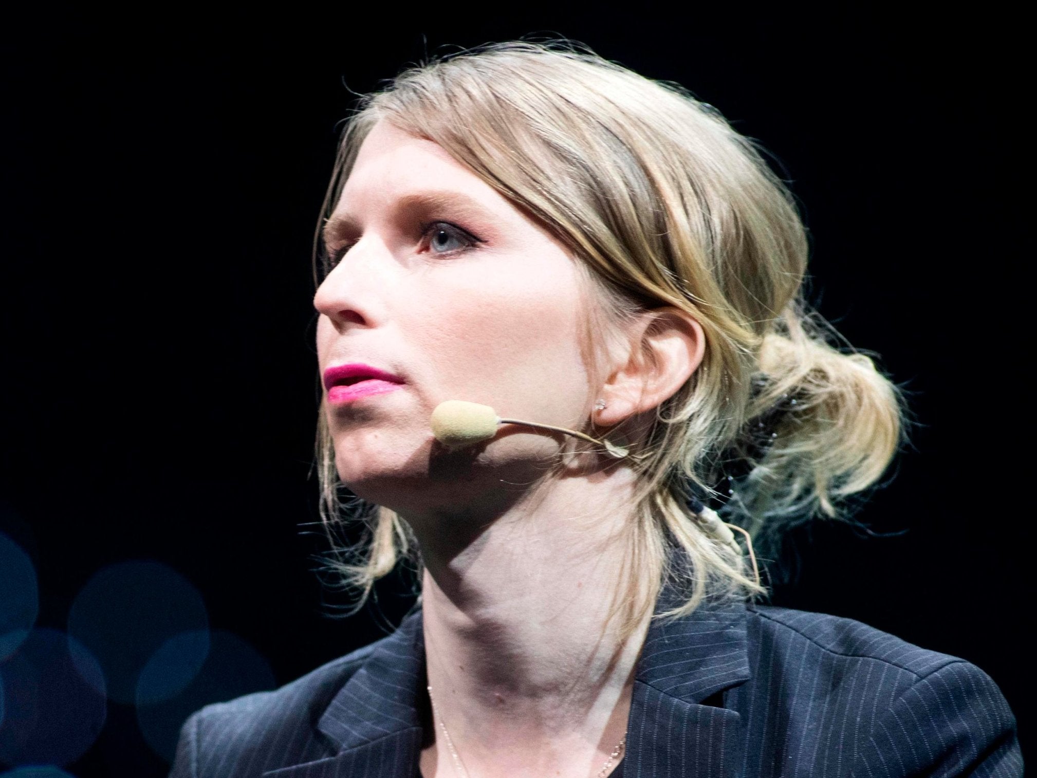 Former US army intelligence analyst Chelsea Manning