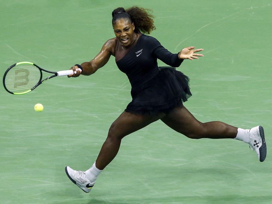 The tennis champion was praised online for wearing what she wants to tournaments (AFP/Getty)