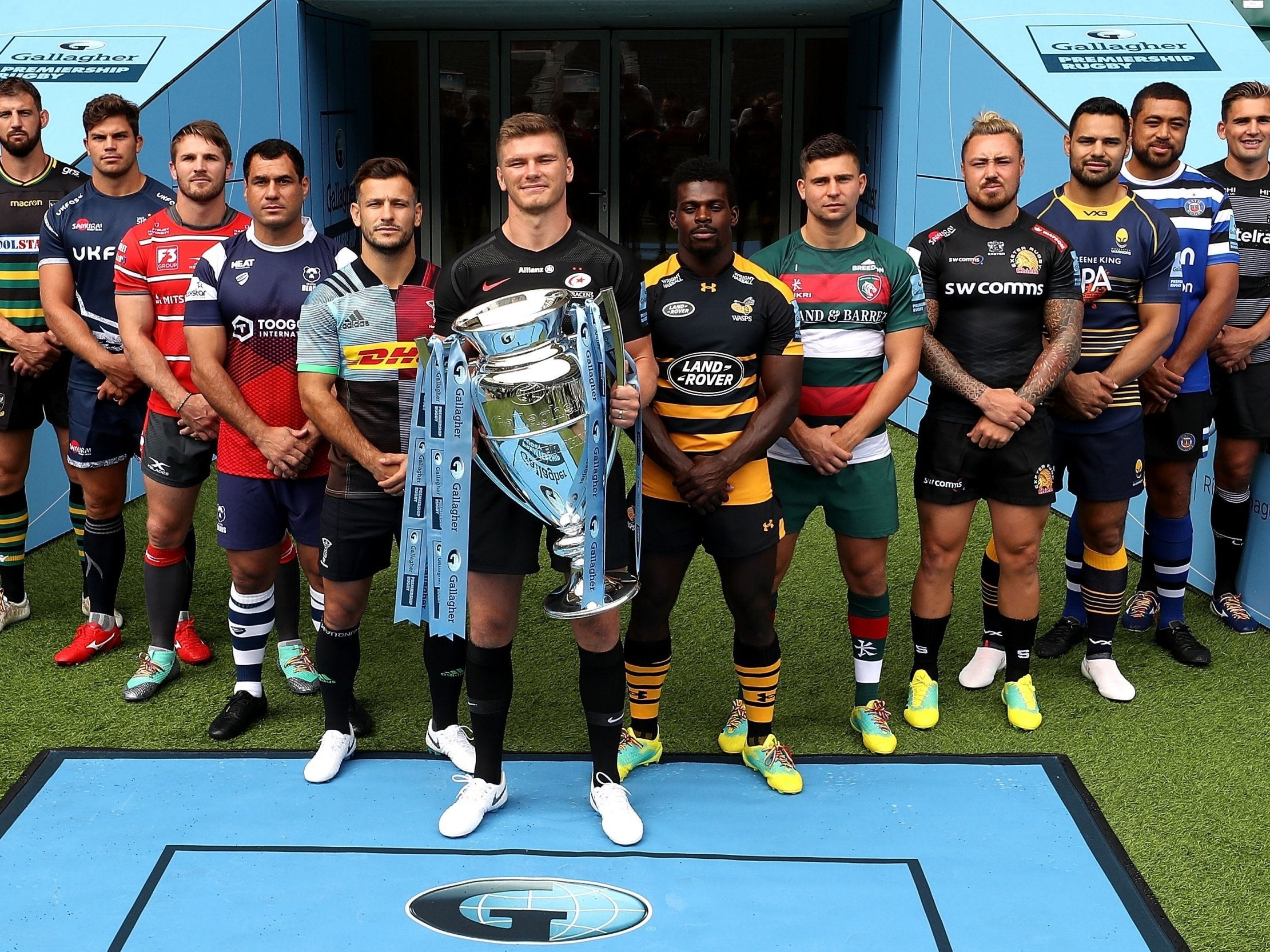 The new Premiership season kicks off on Friday with Bristol vs Bath