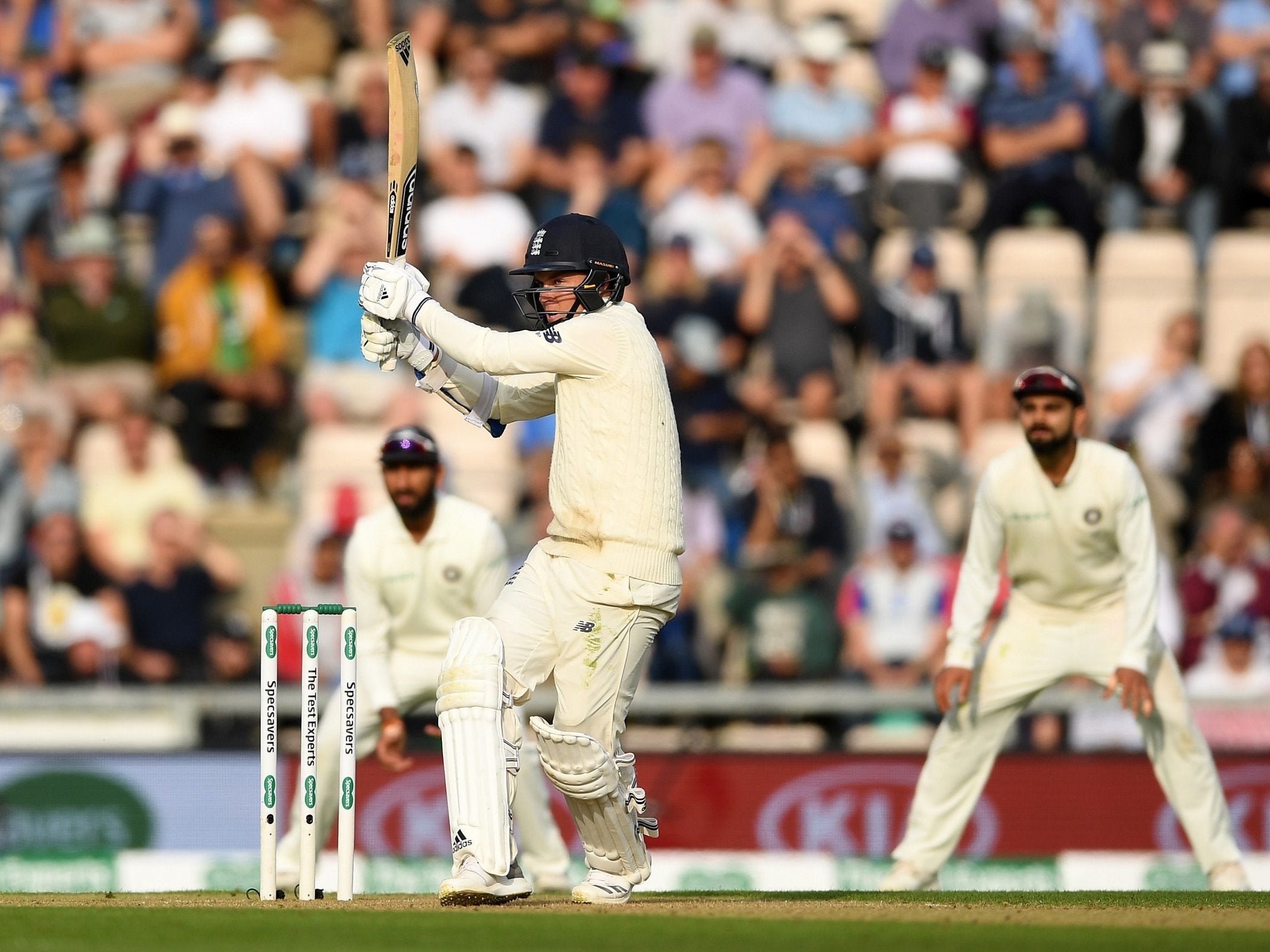 Sam Curran made a crucial late stand for England