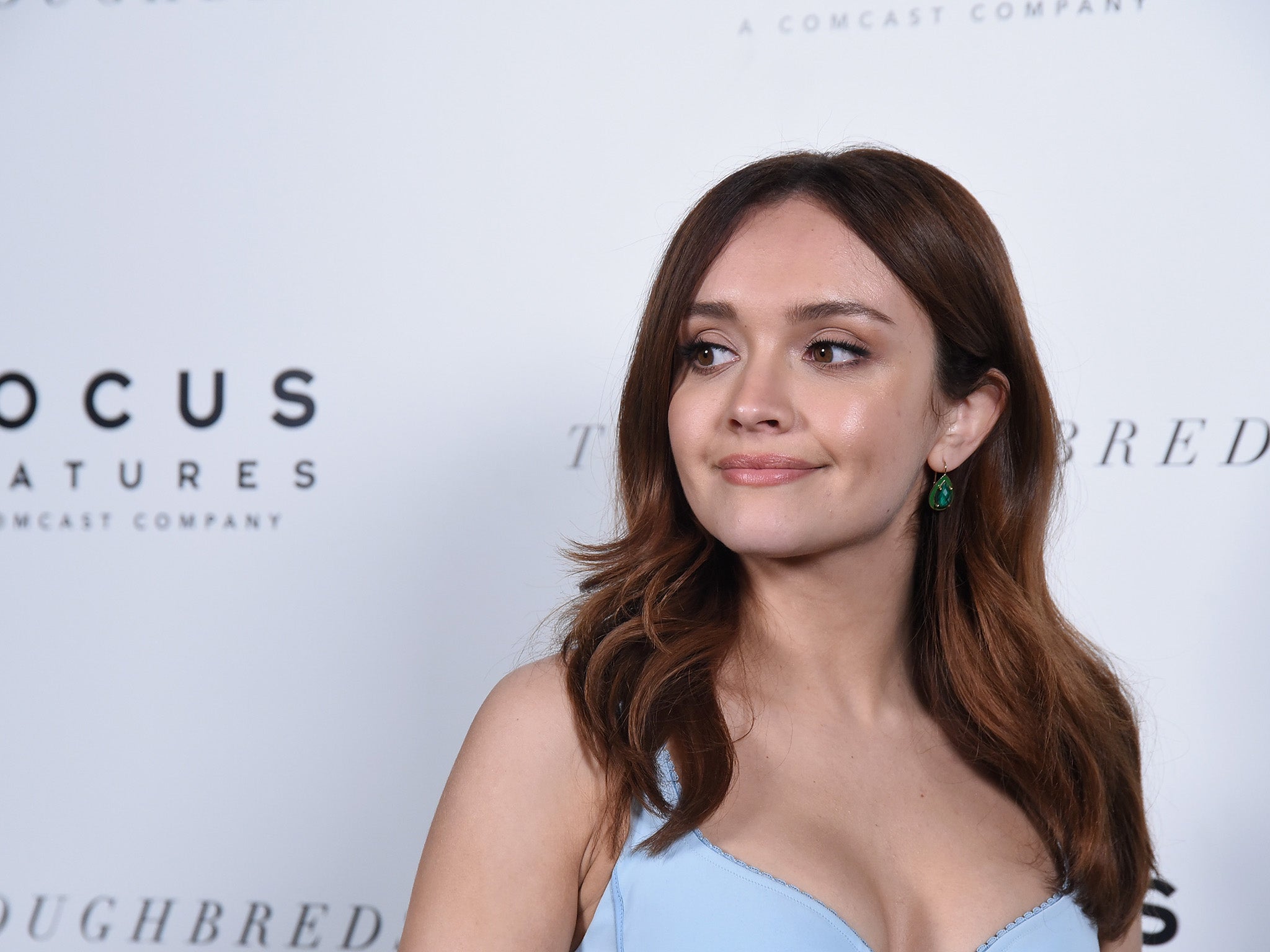 Olivia Cooke at a photocall for ‘Thoroughbreds’ (Getty )