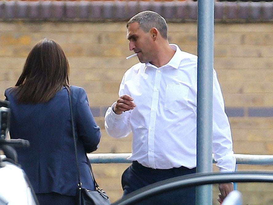 Daniel Wood outside Basildon Crown Court