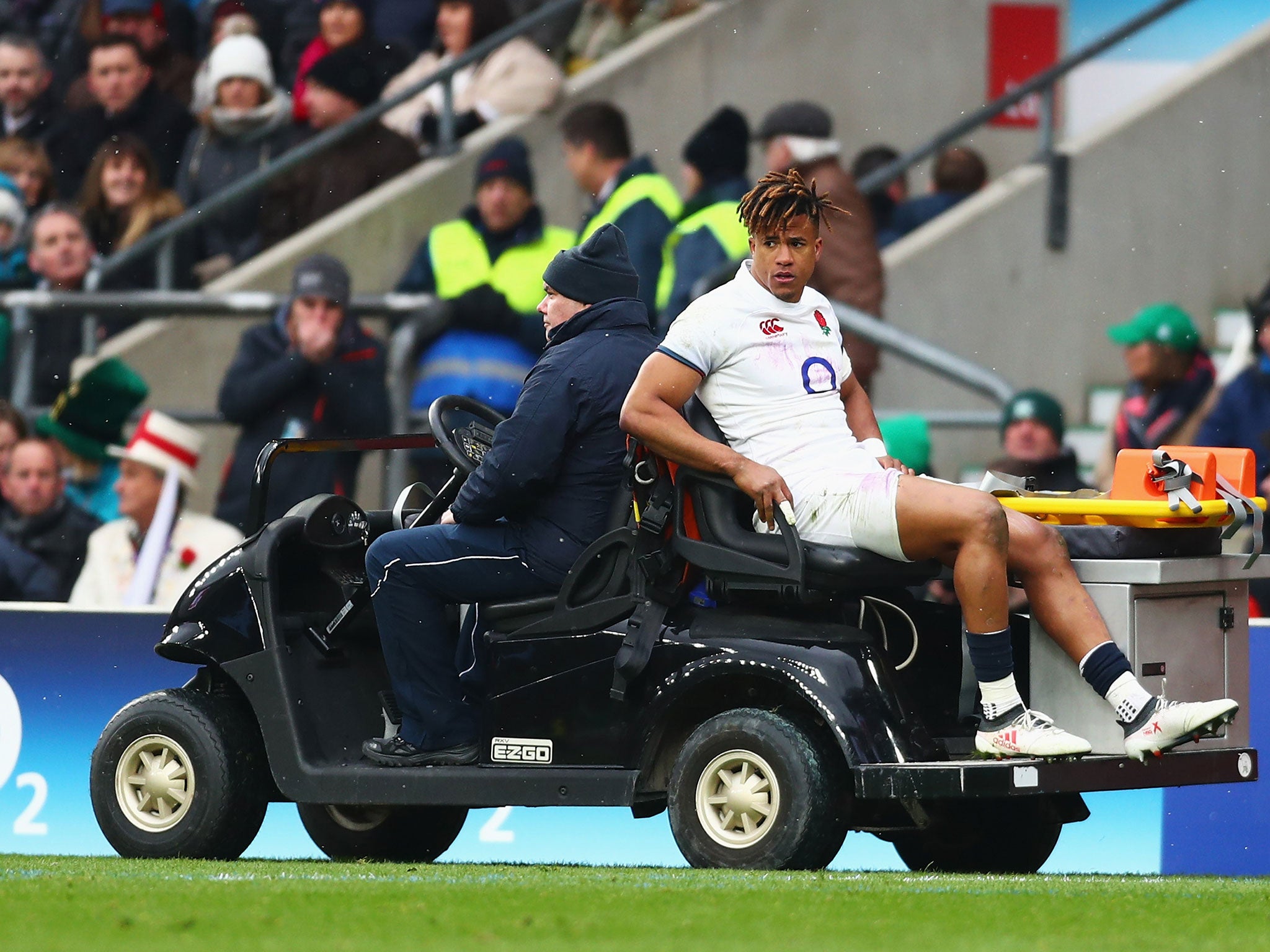 Anthony Watson suffered a recurrence of the Achilles injury he suffered last March