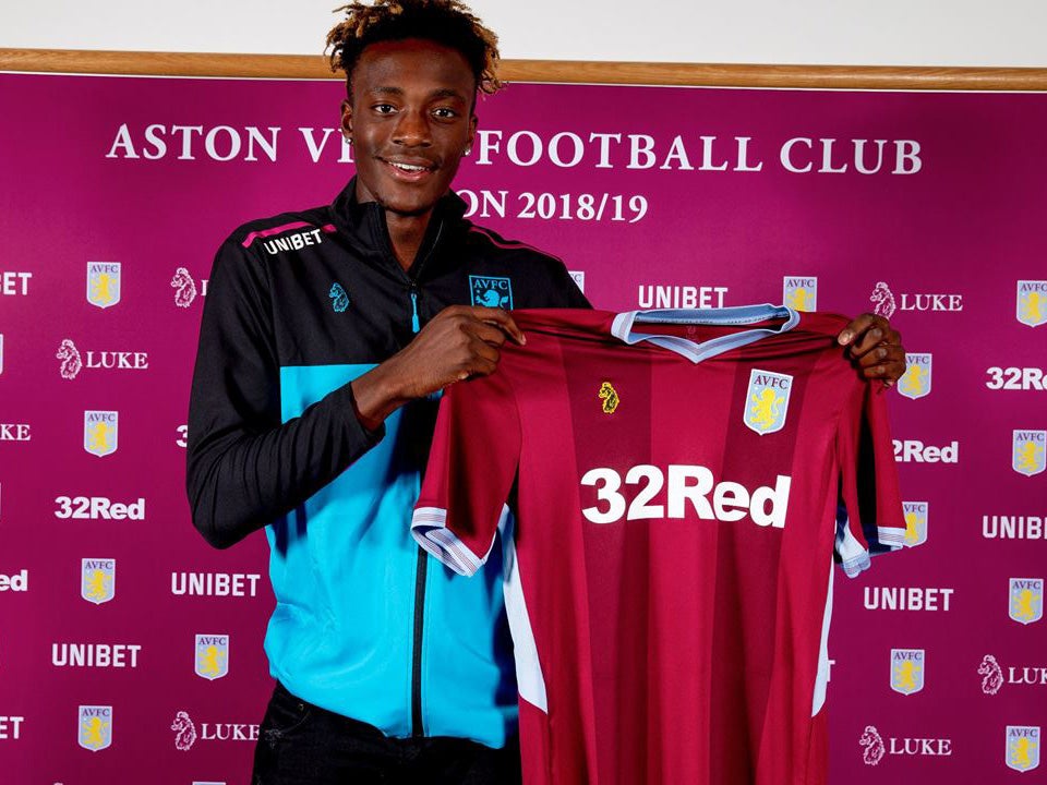 Tammy Abraham joined Aston Villa on loan from Chelsea in the summer