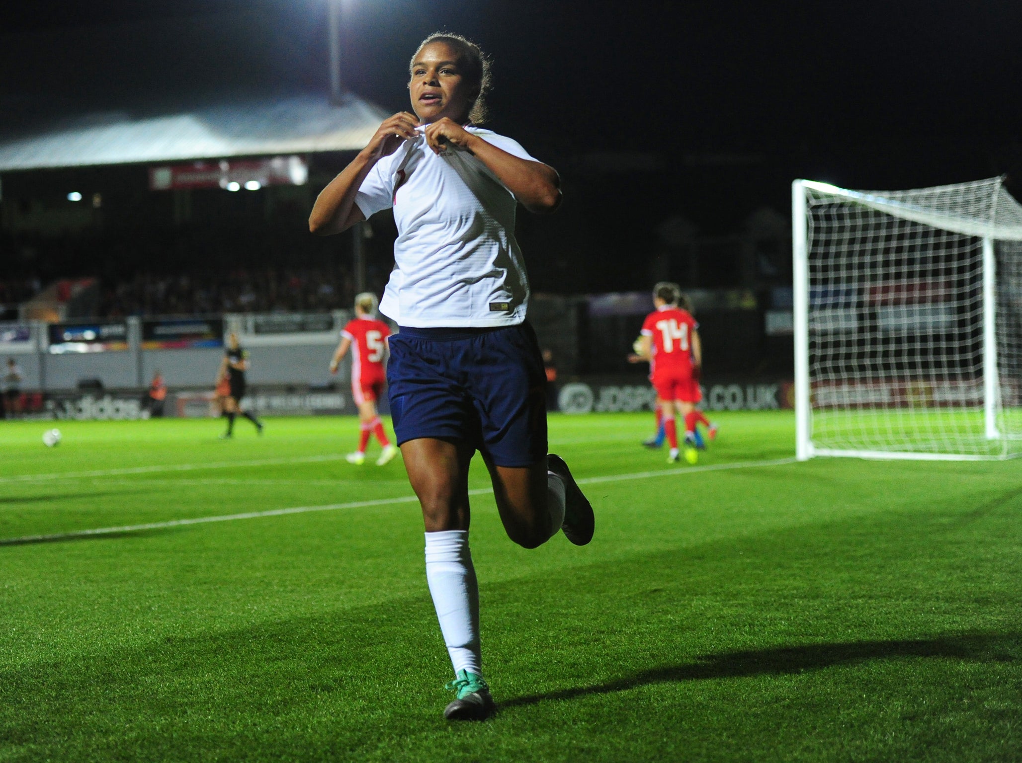 Nikita Parris made it three