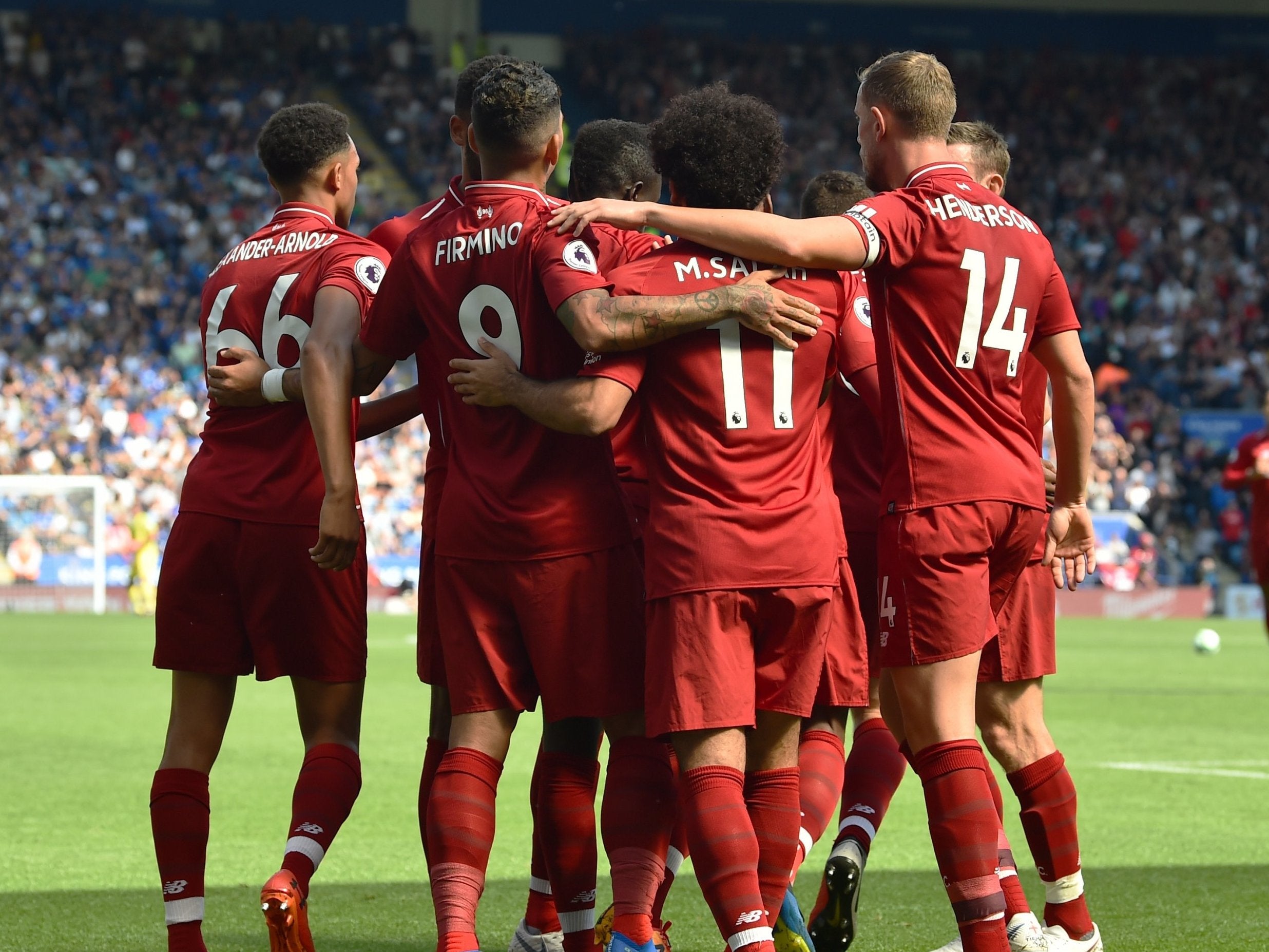 Liverpool remain top of the Premier League