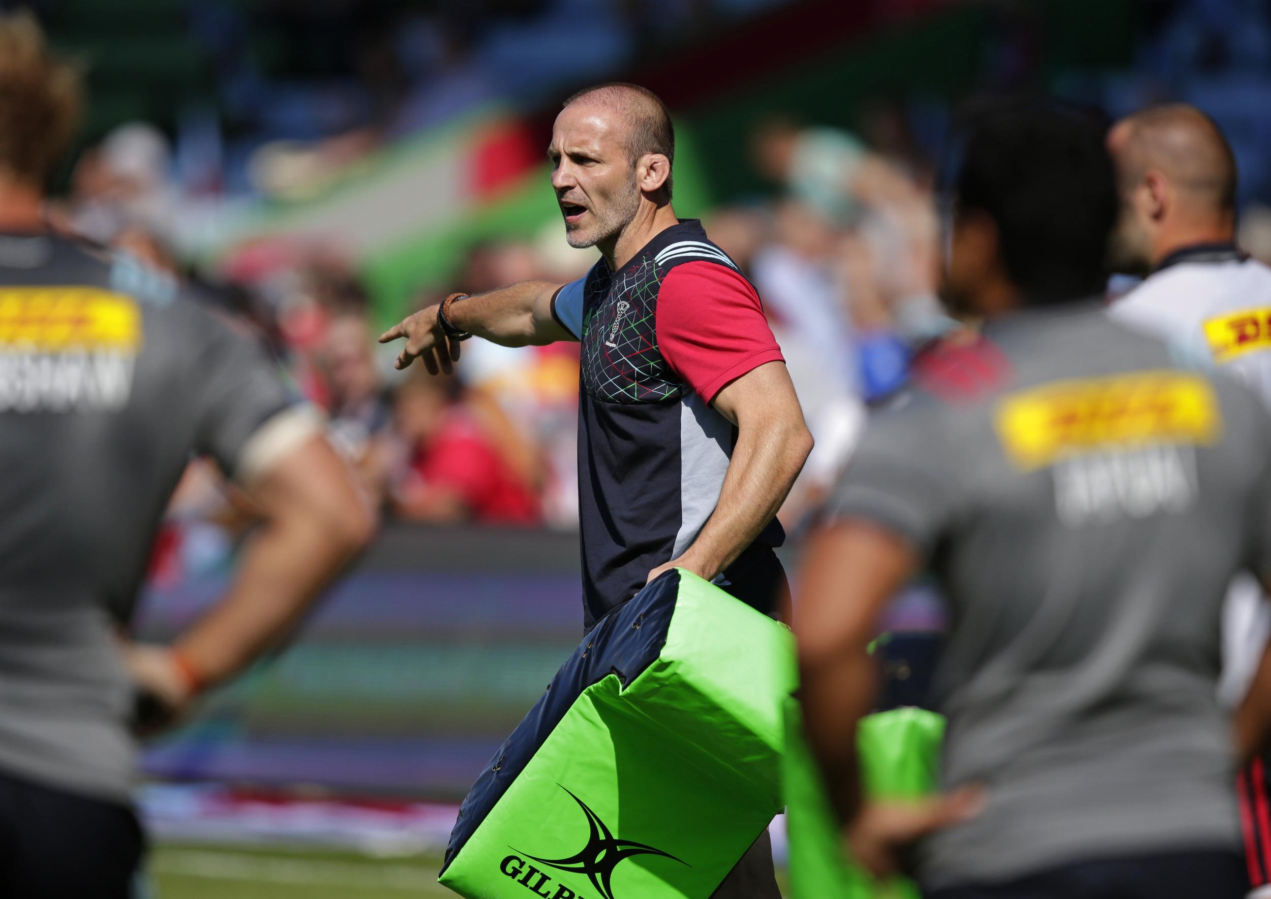 Paul Gustard's career with Harlequins got off to a winning start