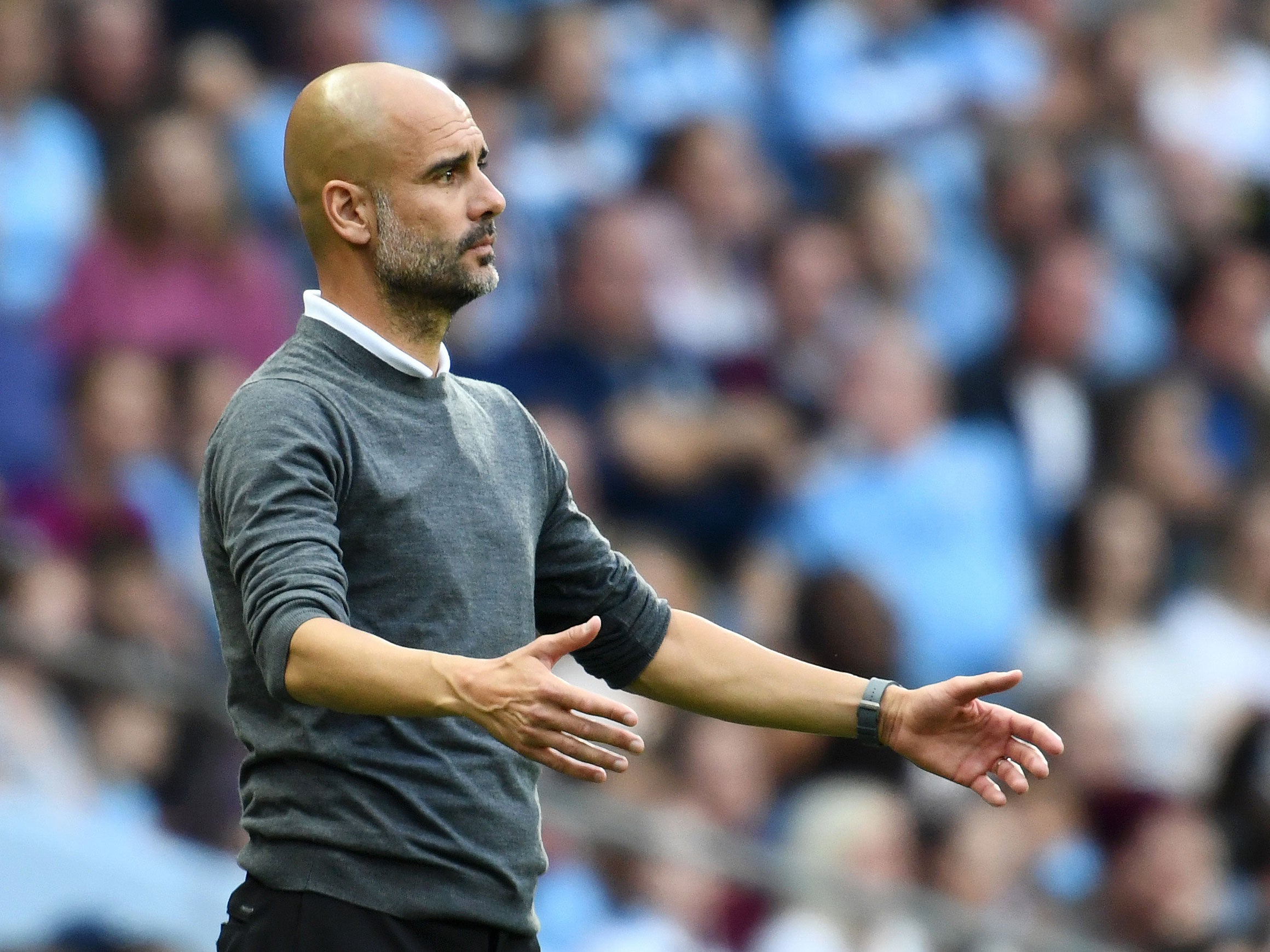 Pep Guardiola is pleased with how his side have started the season