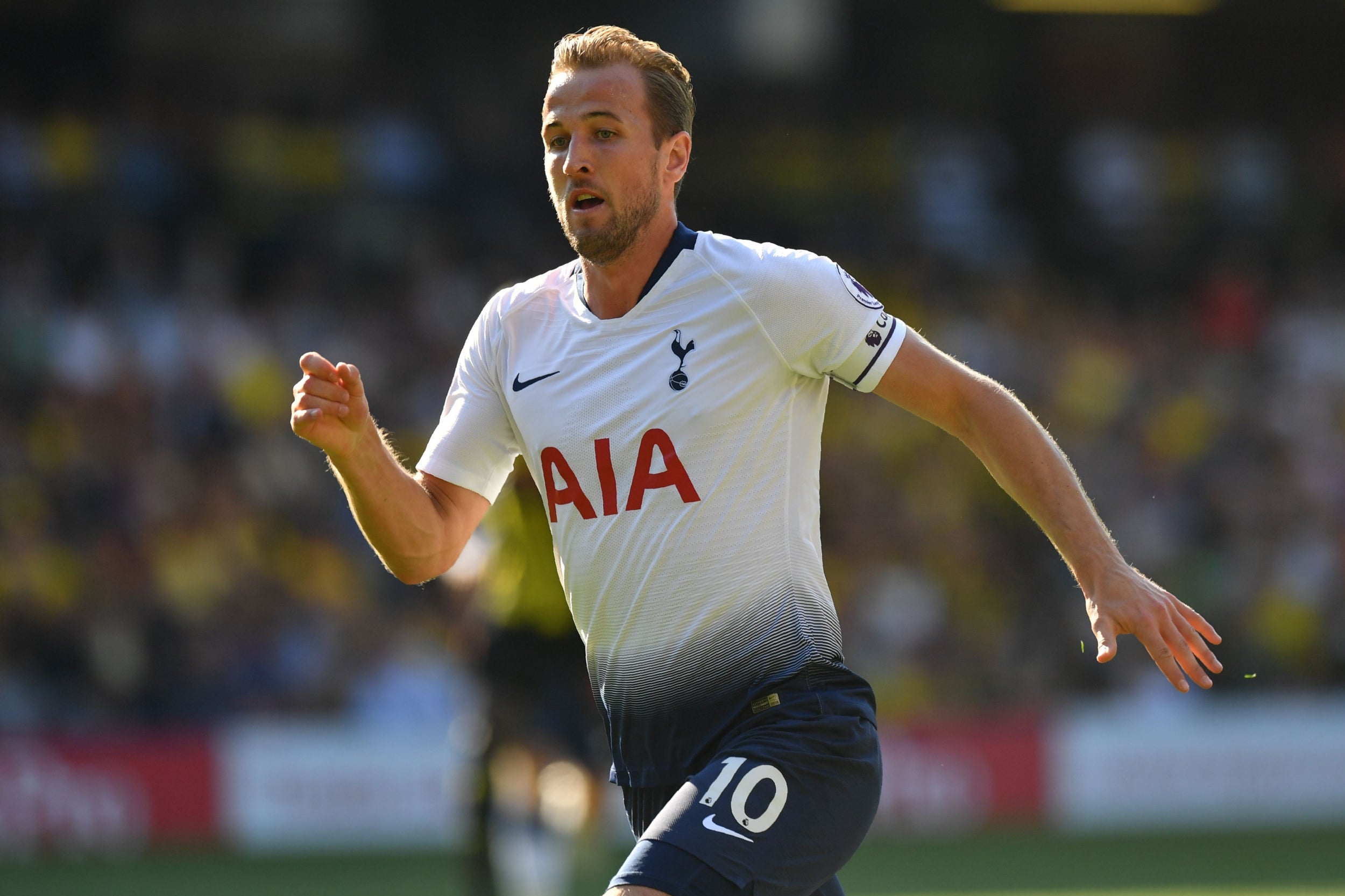 Kane continued to look short on form against Watford (AFP/Getty Images)