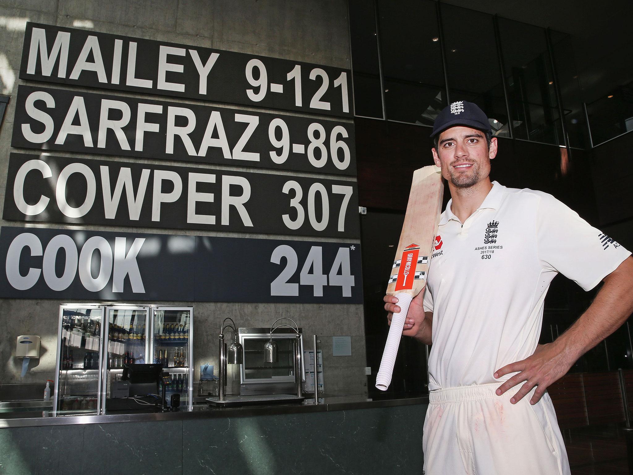 Cook has scored more centuries than any other Englishman