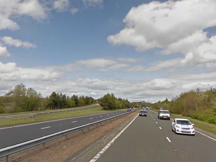 The A92 near Cowdenbeath, Fife