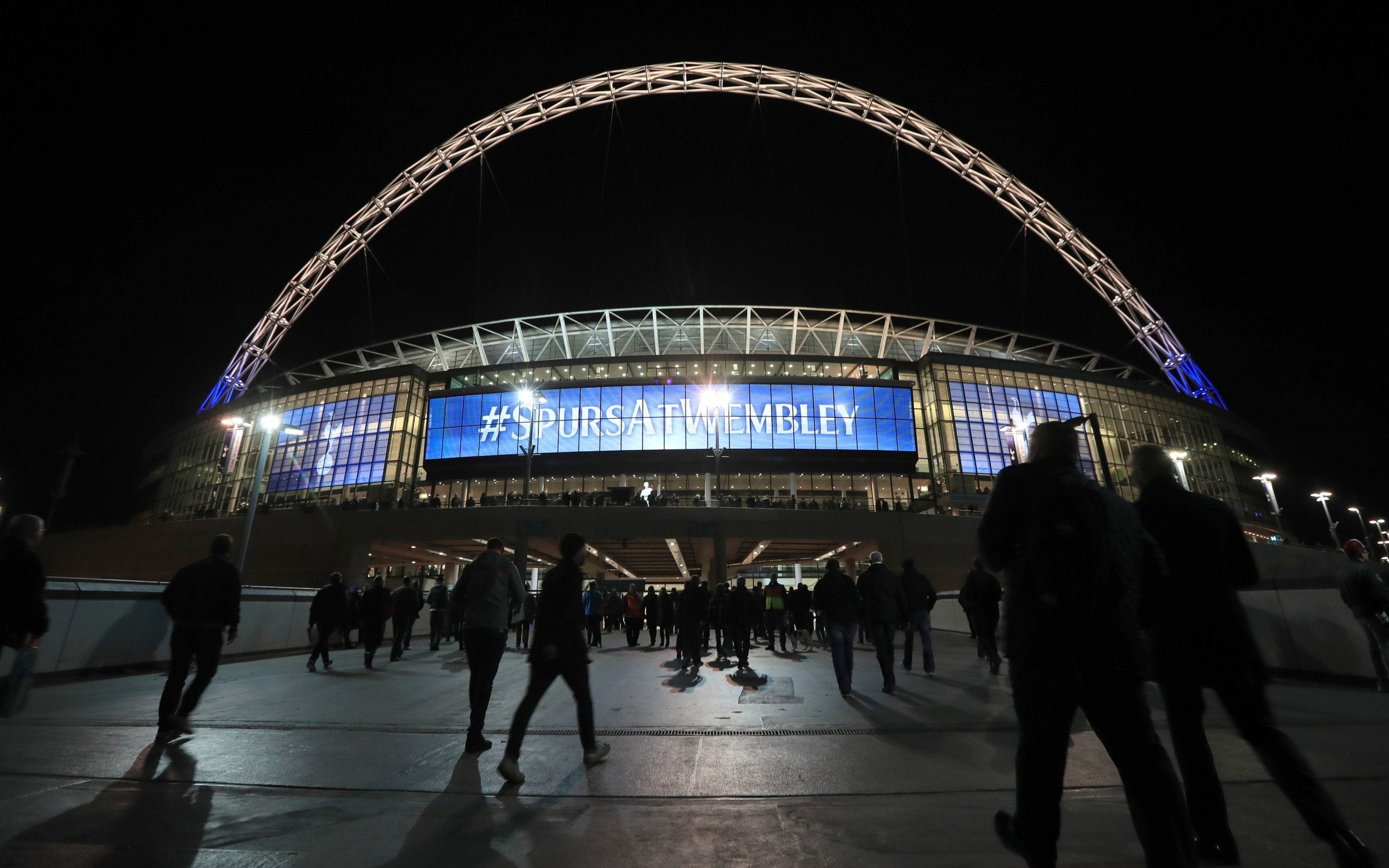 All of Spurs' home Champions League games will be played at Wembley