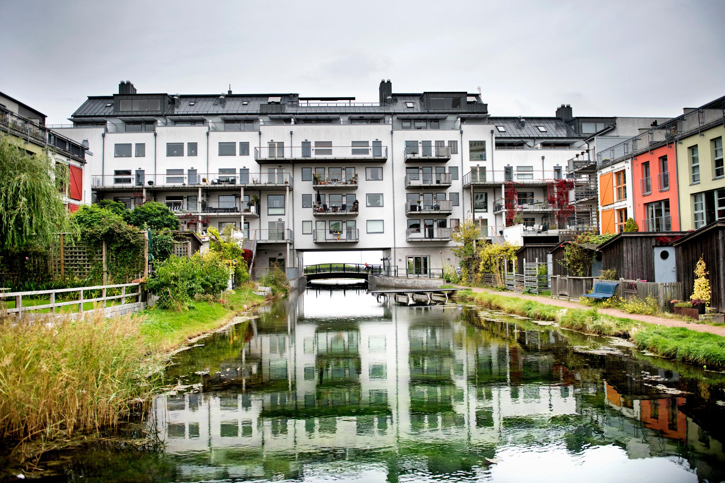 Västra Hamnen is a certified carbon-neutral district