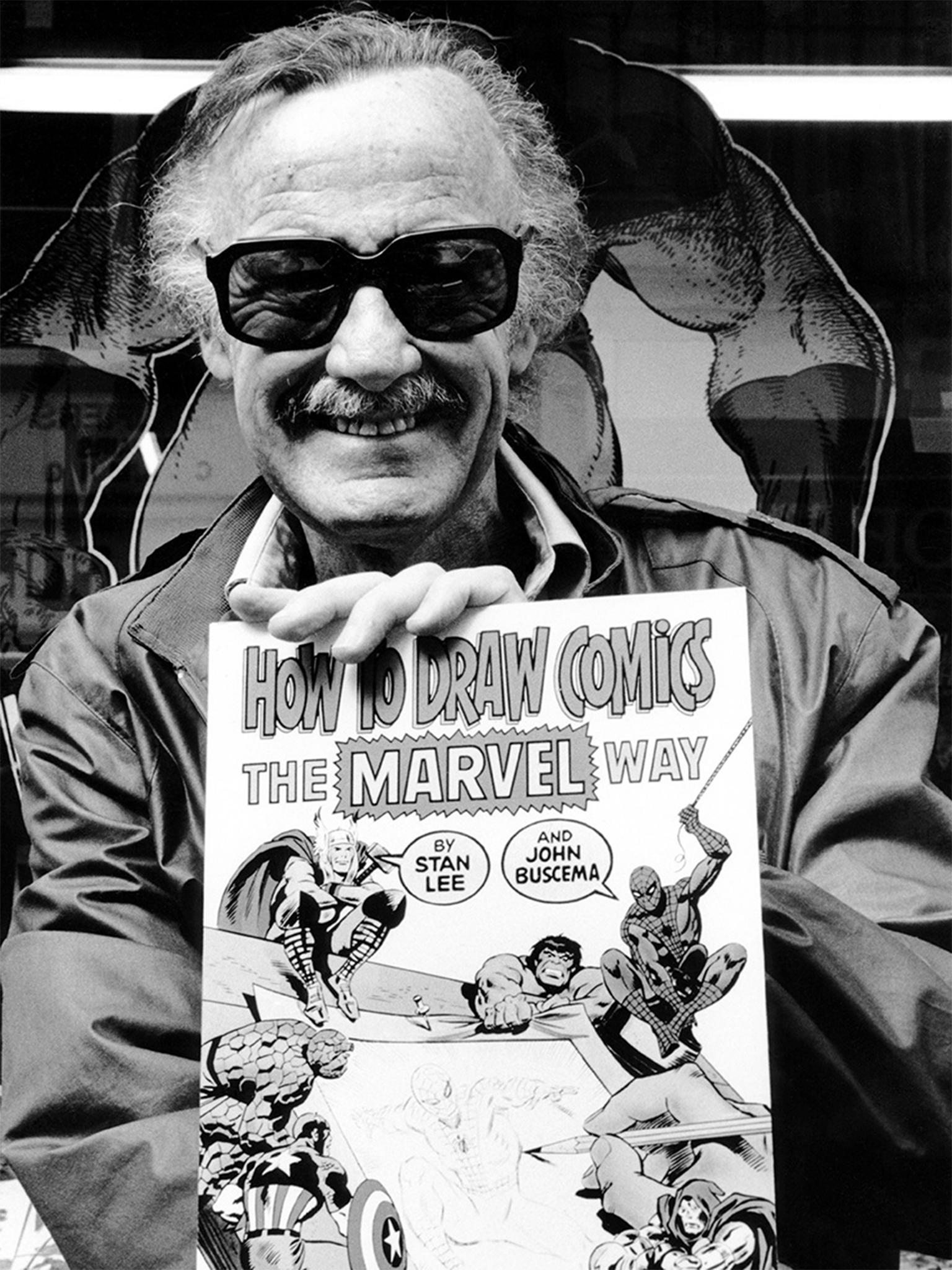 Marvel creator Stan Lee contributed his comics