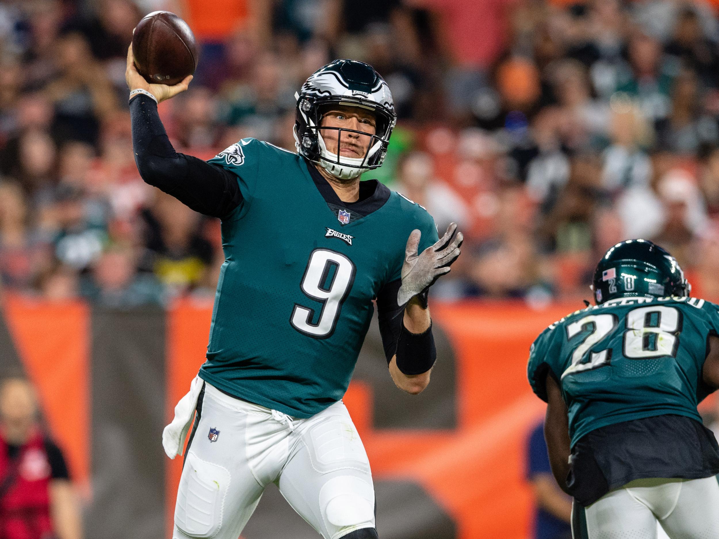 Back-up quarterback Nick Foles helped Philadelphia Eagles win the Super Bowl last season