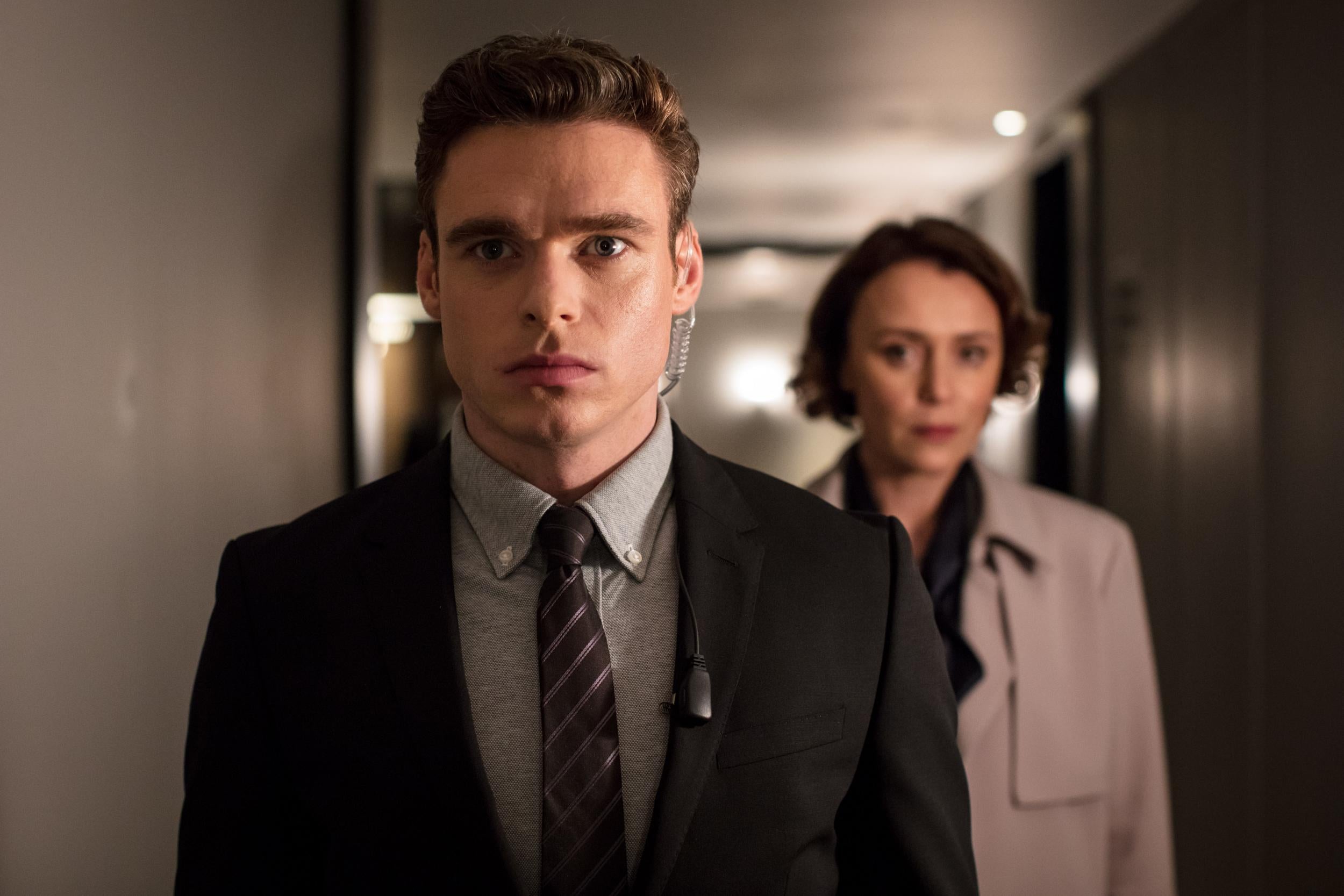 Richard Madden and Keeley Hawes in ‘Bodyguard’