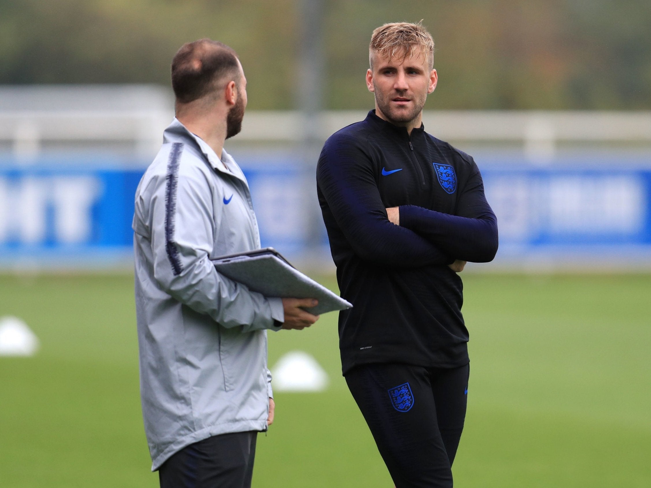 Shaw could return for England against Spain on Saturday