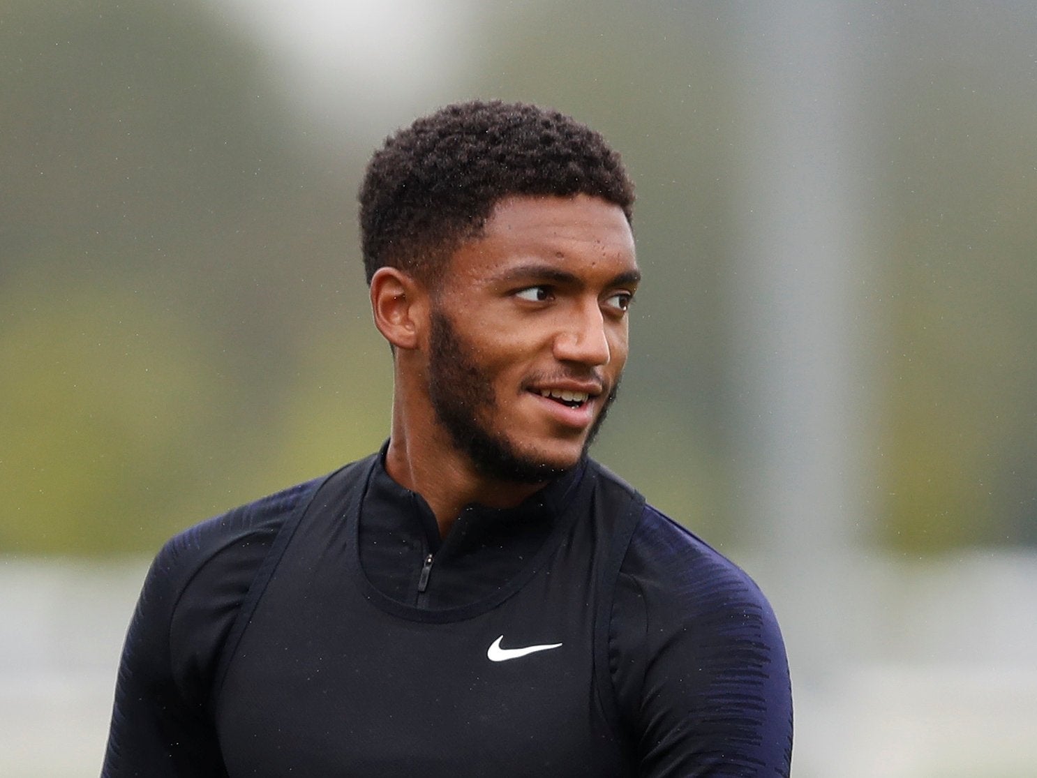 Joe Gomez has put his summer of World Cup agony behind him to return for the England squad