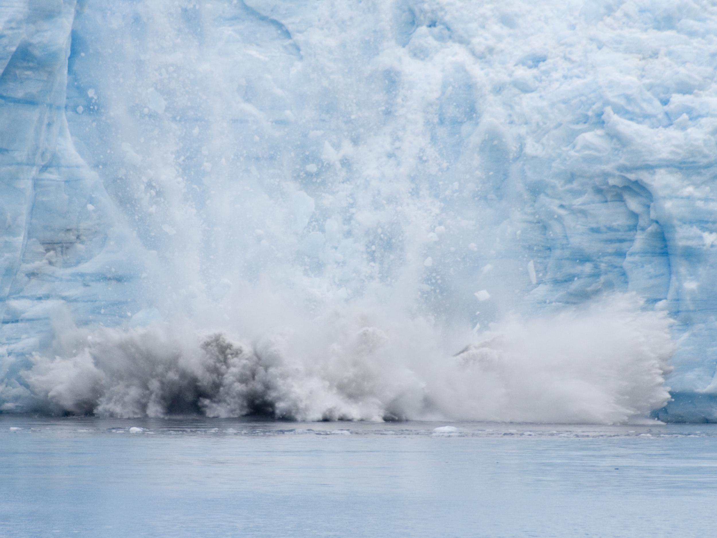 As rising temperatures destabilise glaciers, they can cause landslides that in turn cause giant waves